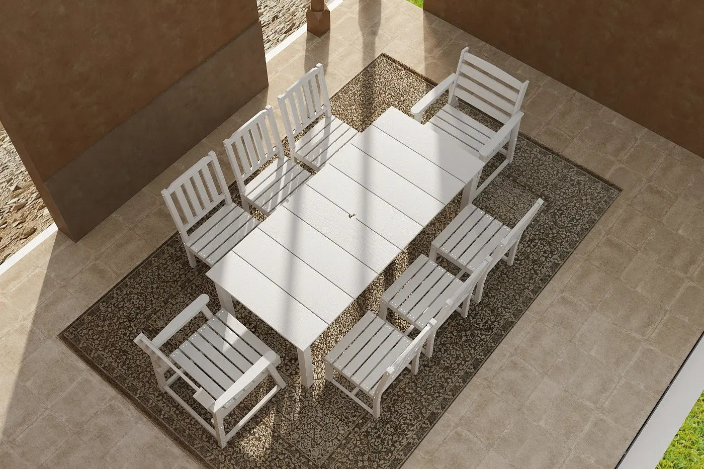 Outdoor Dining Set - Table & Chairs