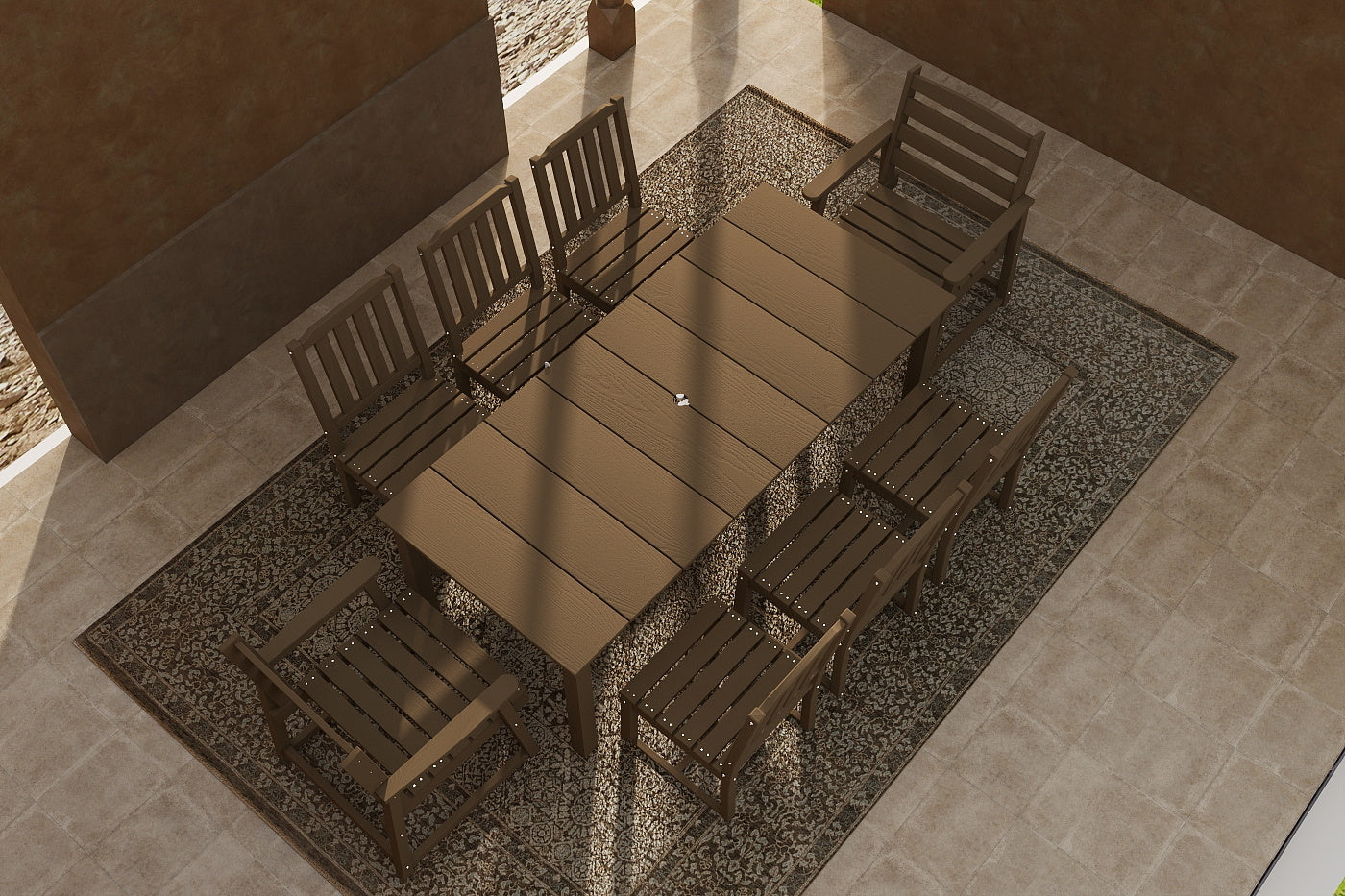 Outdoor Dining Set - Table & Chairs