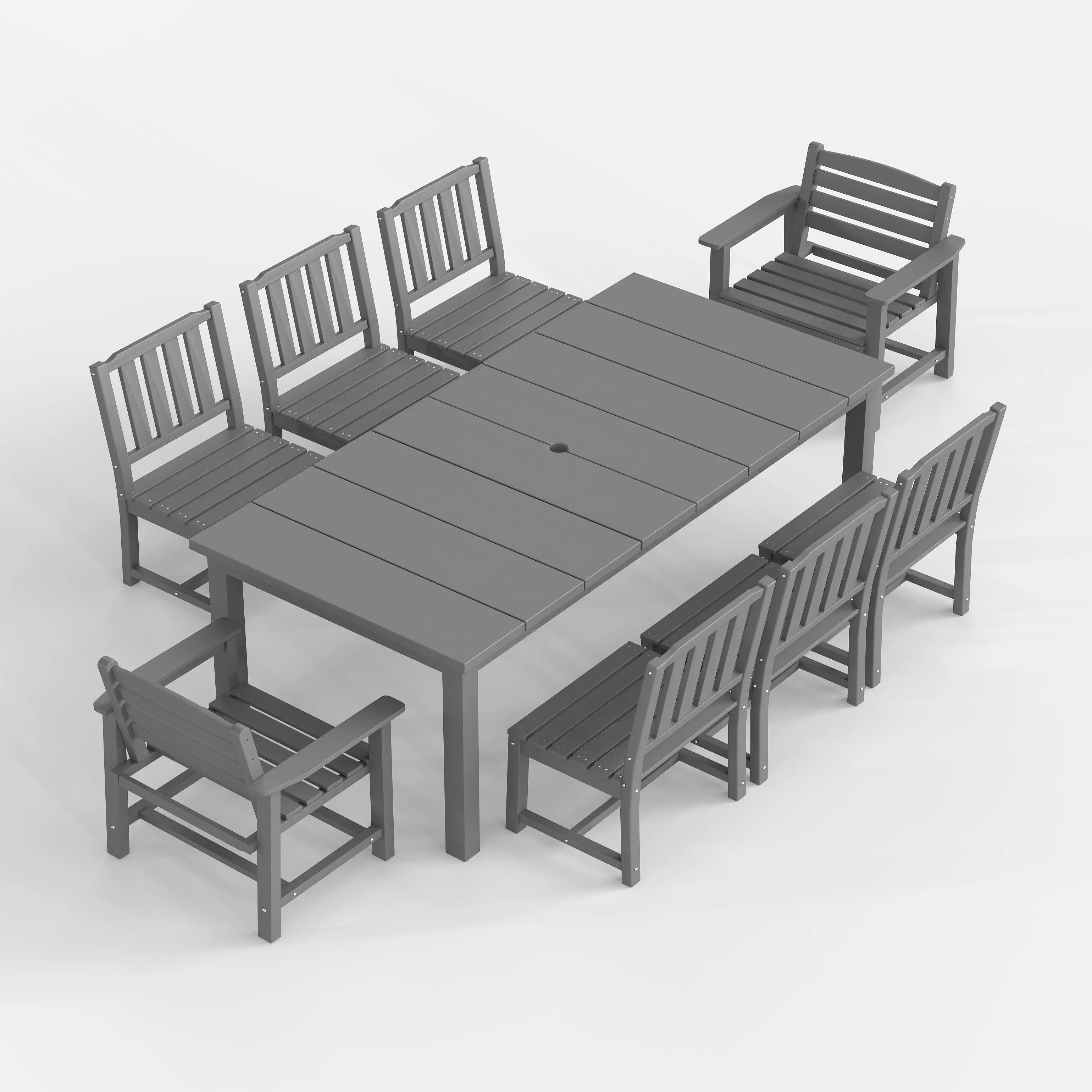 Outdoor Dining Set - Table & Chairs