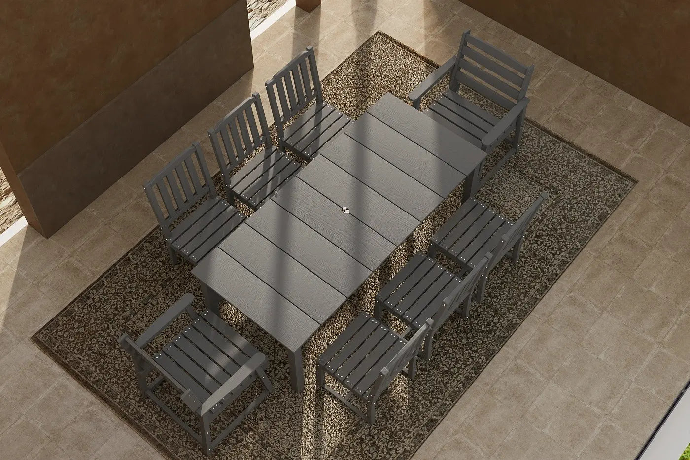 Outdoor Dining Set - Table & Chairs