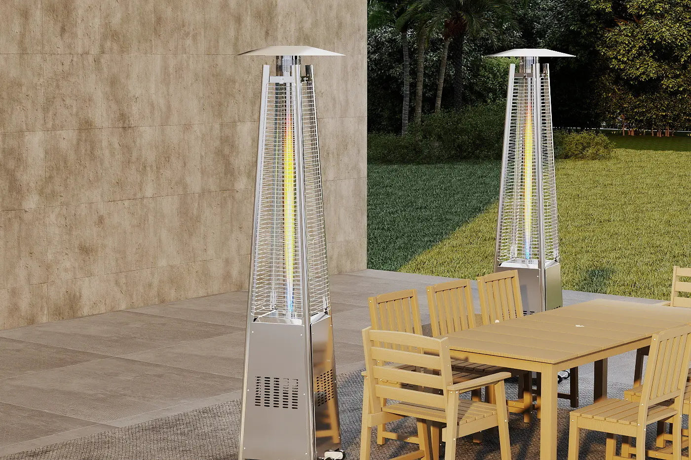 Deluxe Propane Outdoor Patio Heater