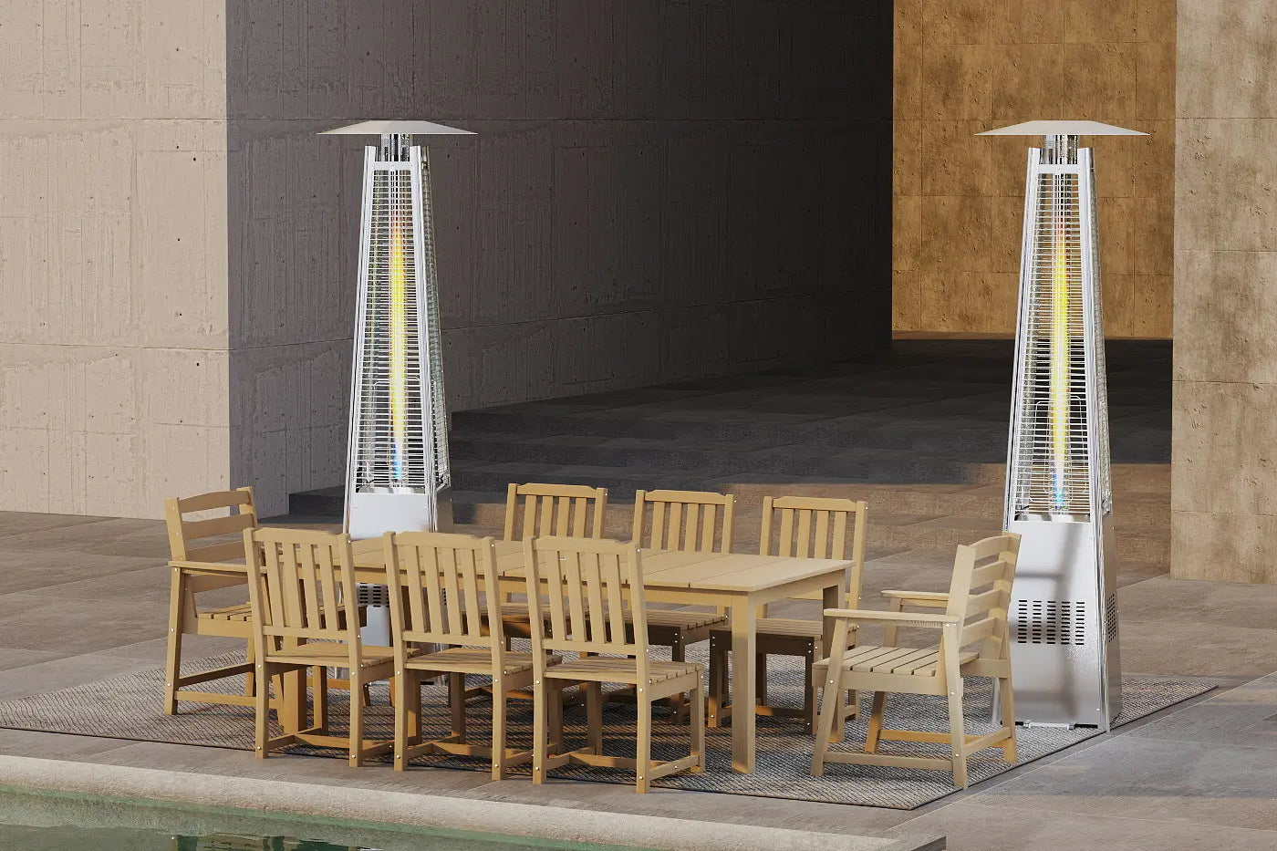 Deluxe Propane Outdoor Patio Heater