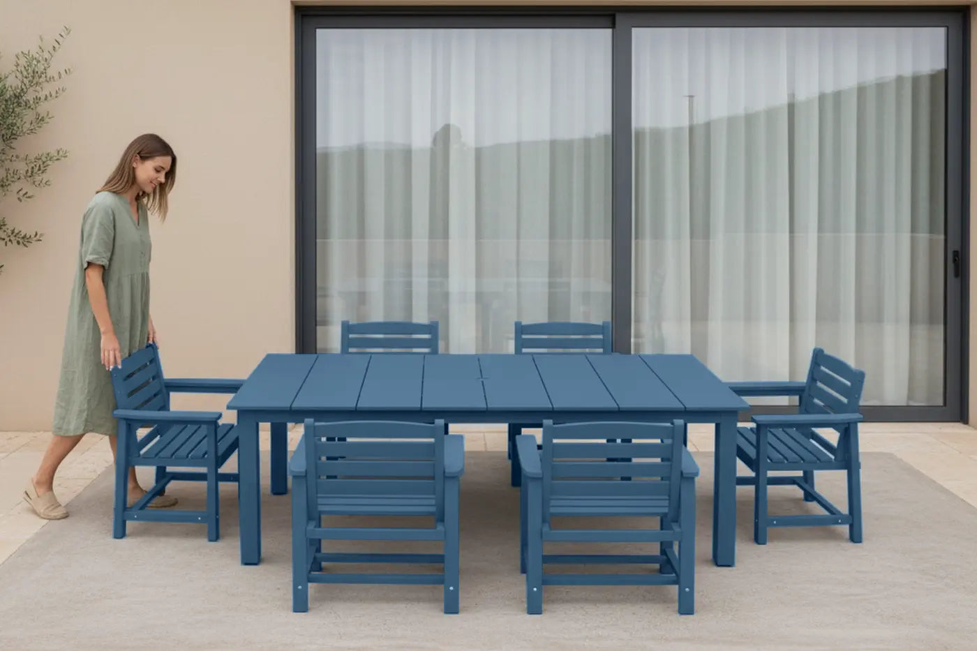 Outdoor Dining Set - Table & Chairs