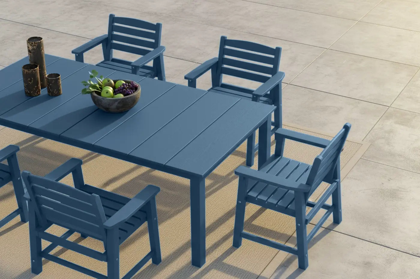 Outdoor Dining Set - Table & Chairs