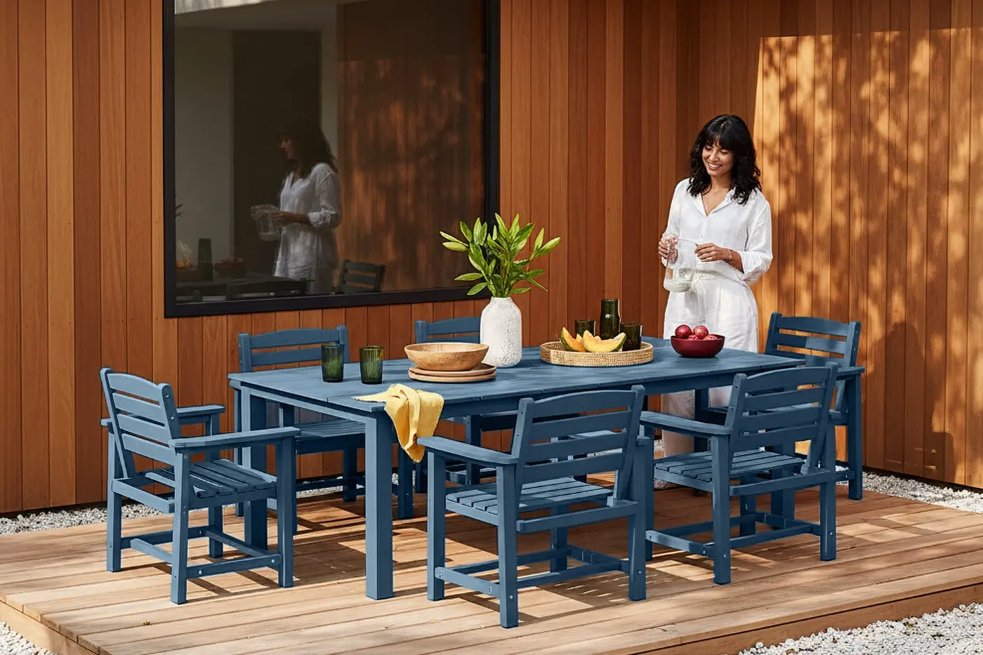 Outdoor Dining Set - Table & Chairs