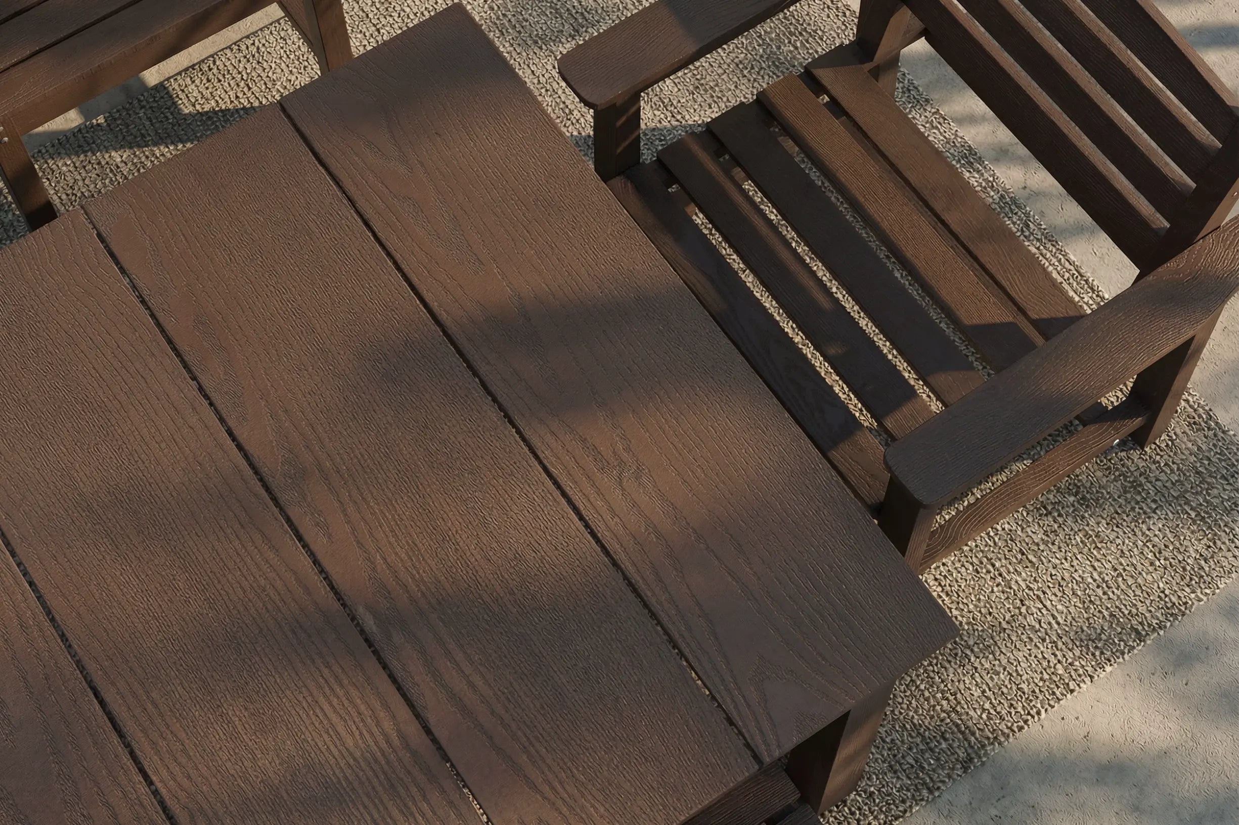 Outdoor Dining Set - Table & Chairs