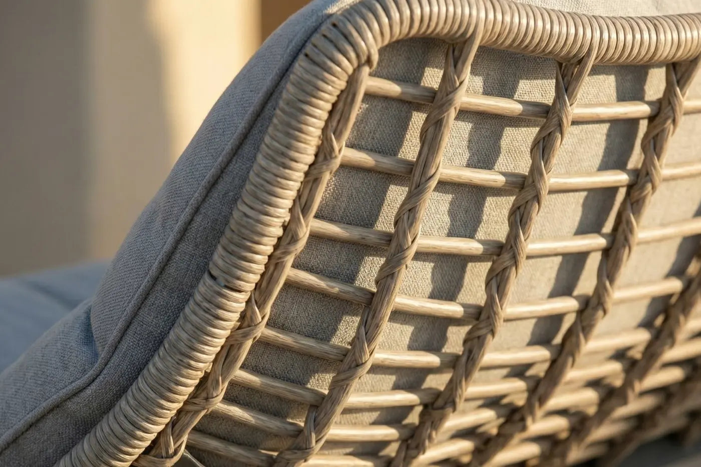 Two-Seater Wicker Chair