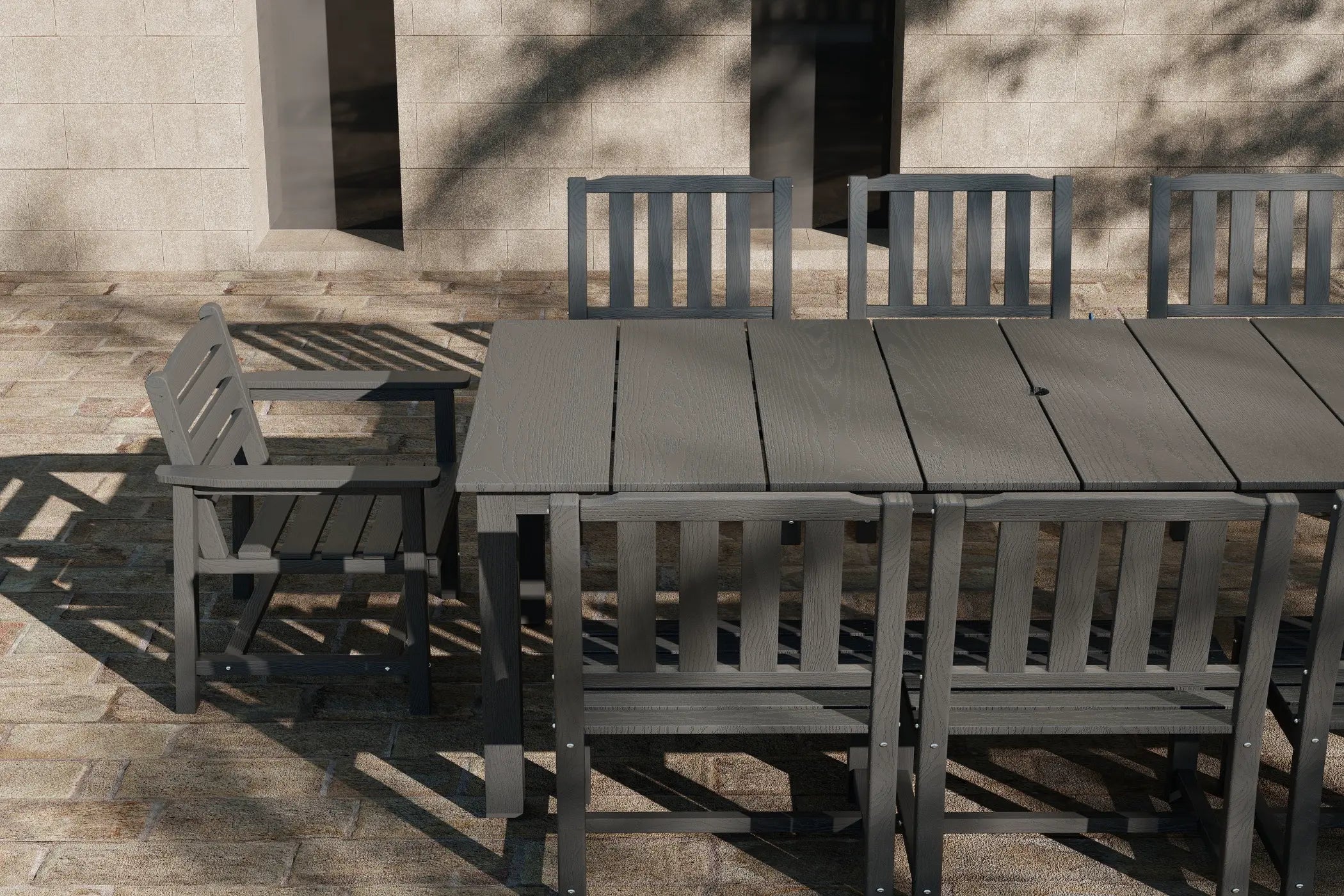 Outdoor Dining Set - Table & Chairs
