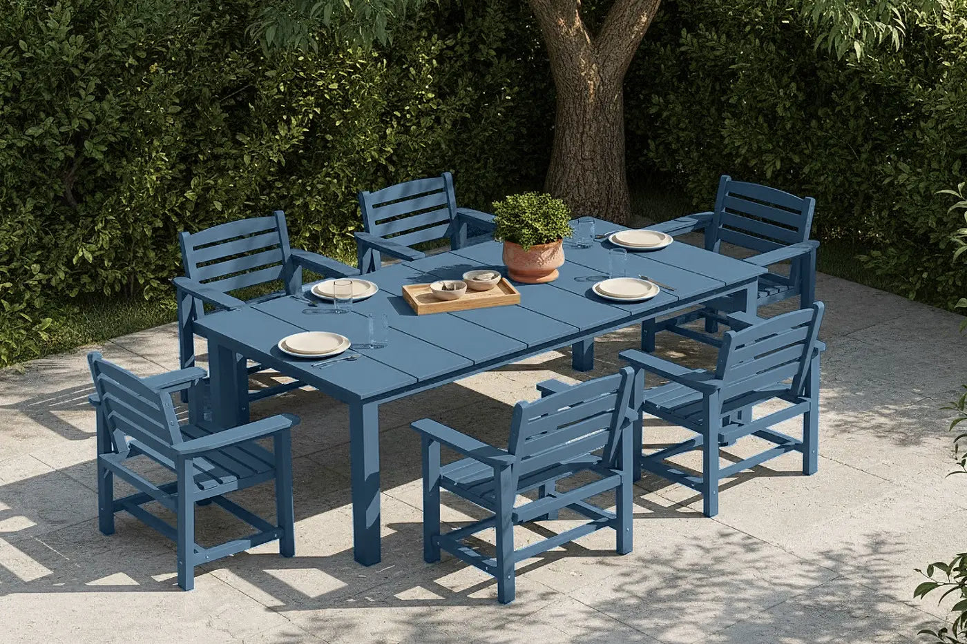 Outdoor Dining Set - Table & Chairs