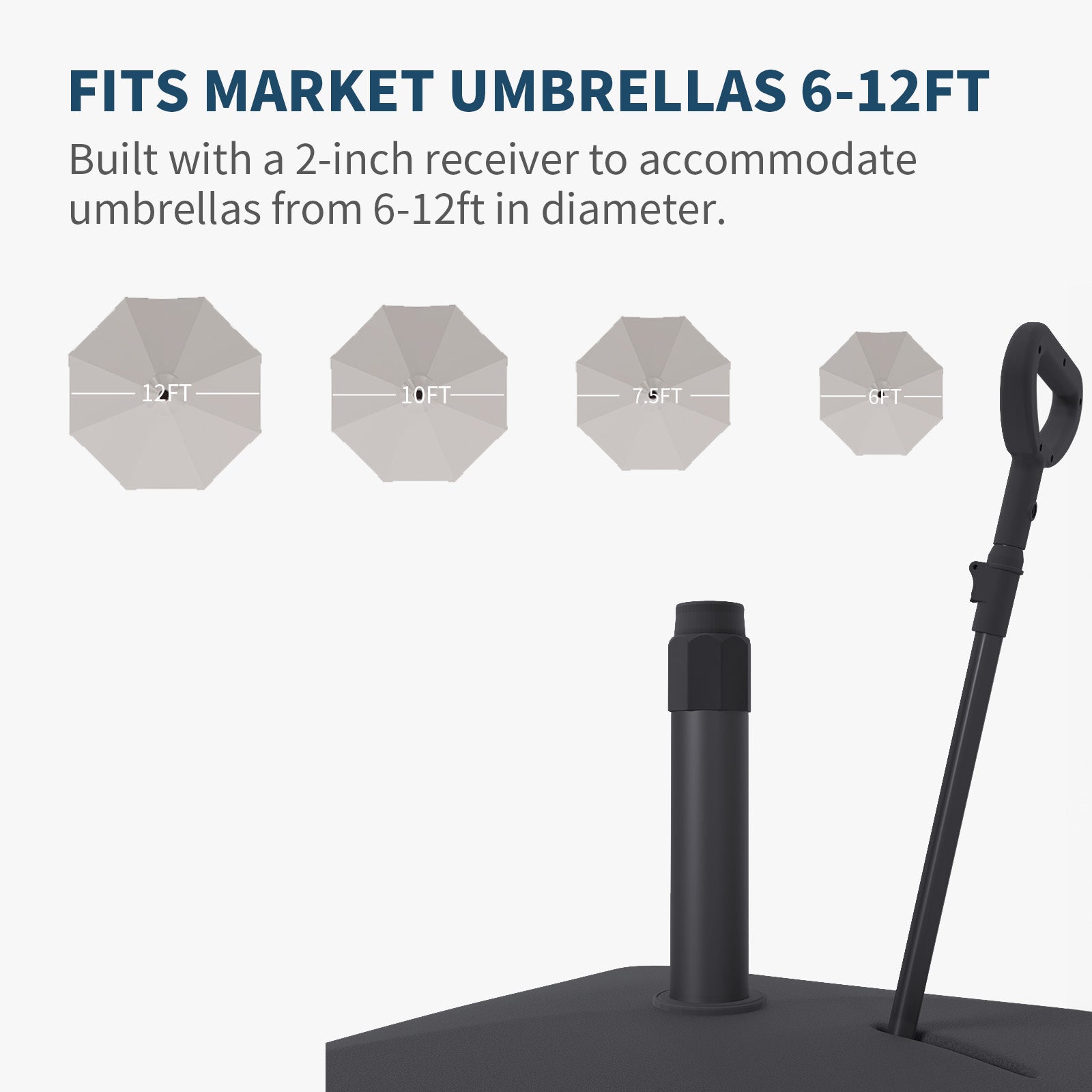 Removable Base with Handle