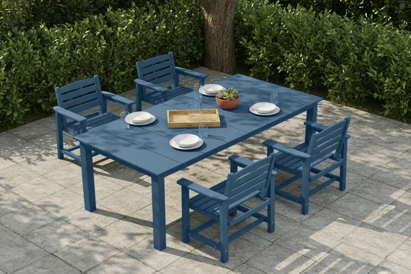 Outdoor Dining Set - Table & Chairs