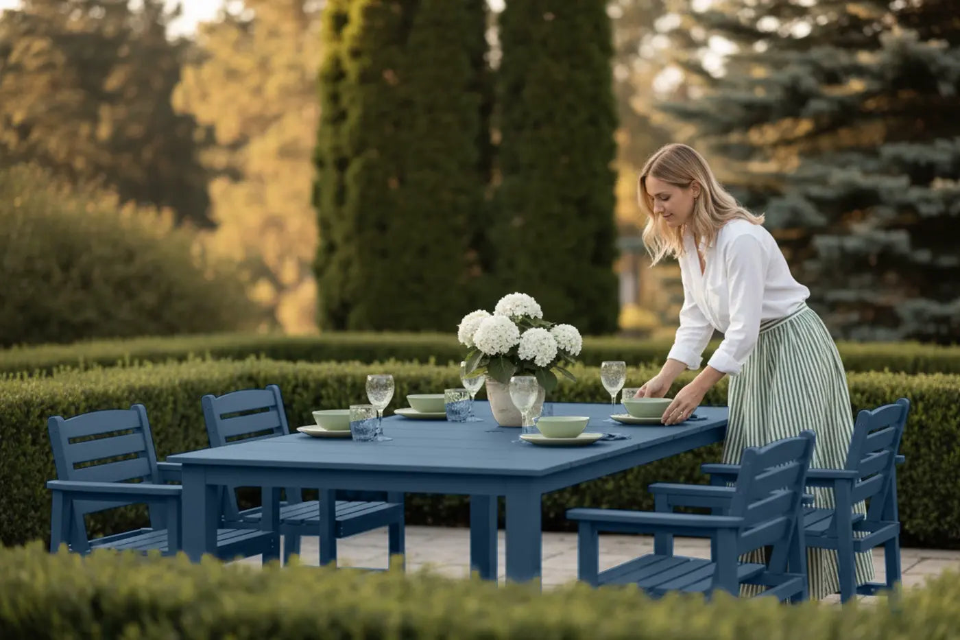 Outdoor Dining Set - Table & Chairs