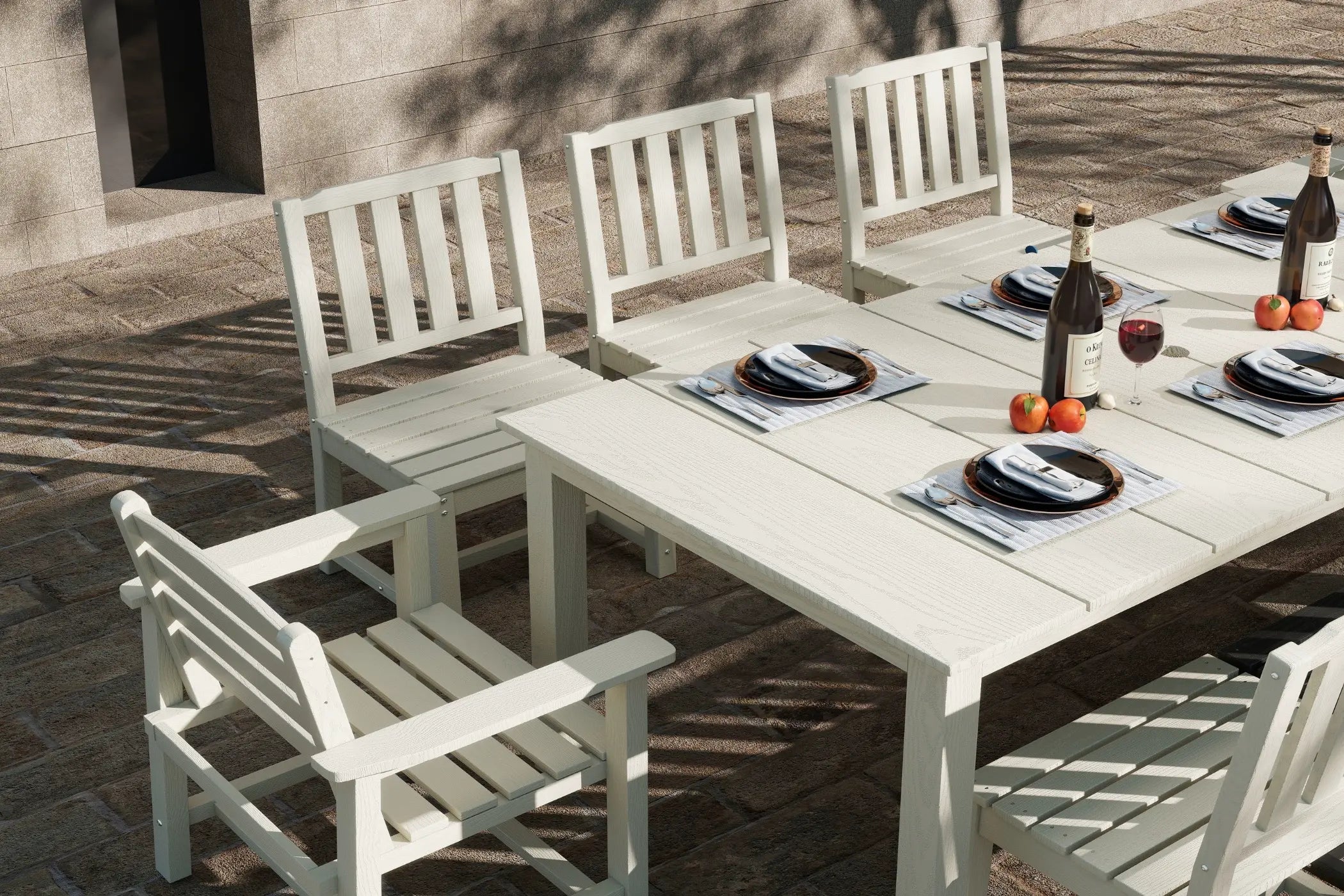 Outdoor Dining Set - Table & Chairs