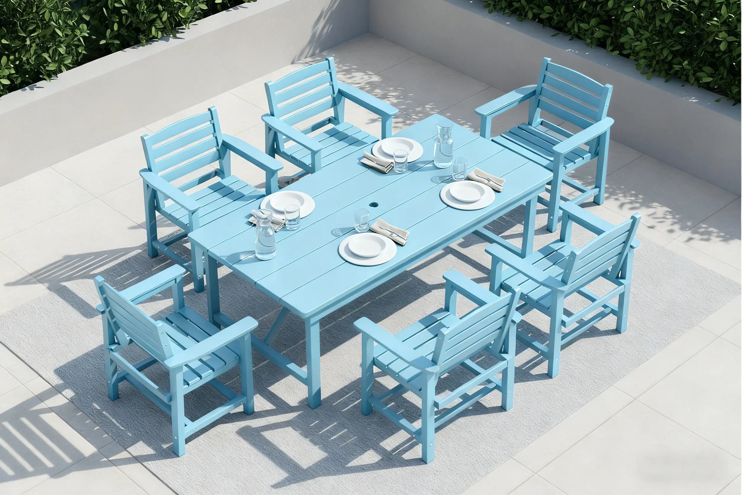 HDPE Outdoor Dining Set