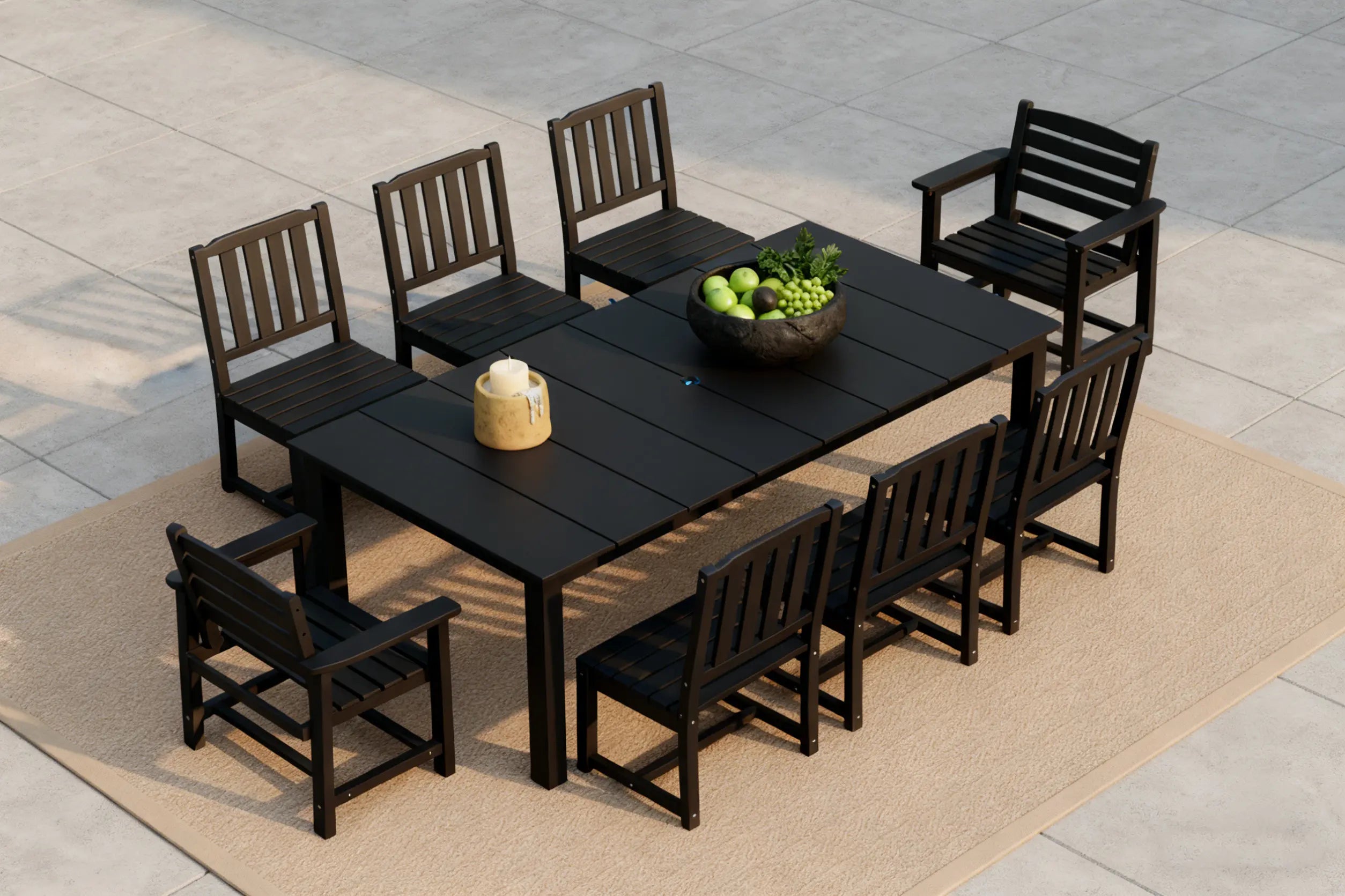 Outdoor Dining Set - Table & Chairs