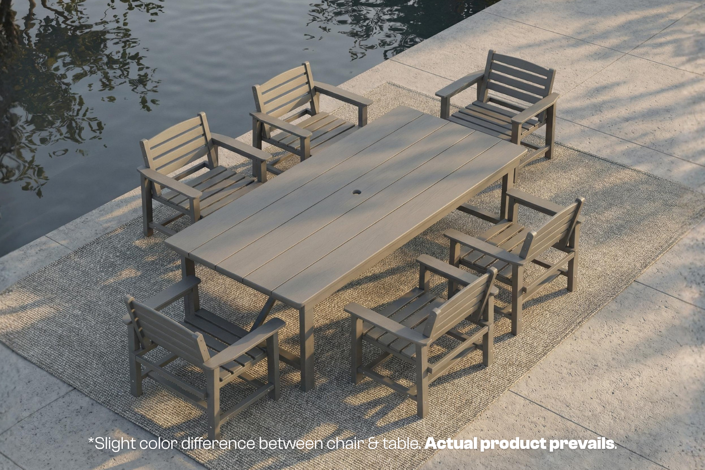 HDPE Outdoor Dining Set