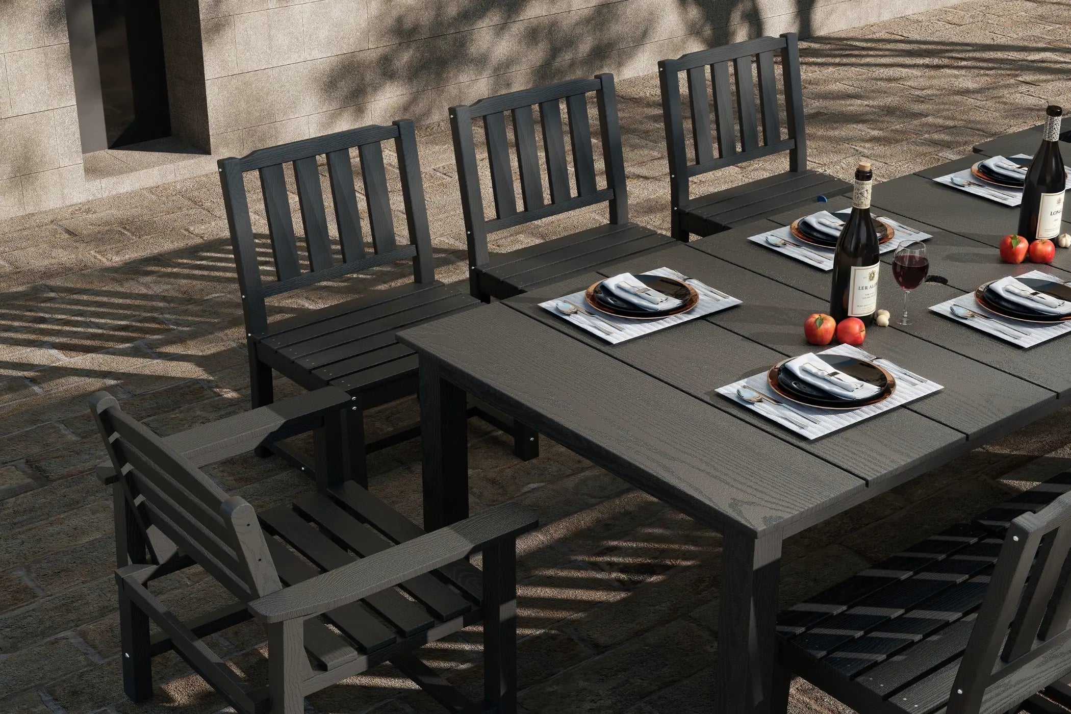 Outdoor Dining Set - Table & Chairs