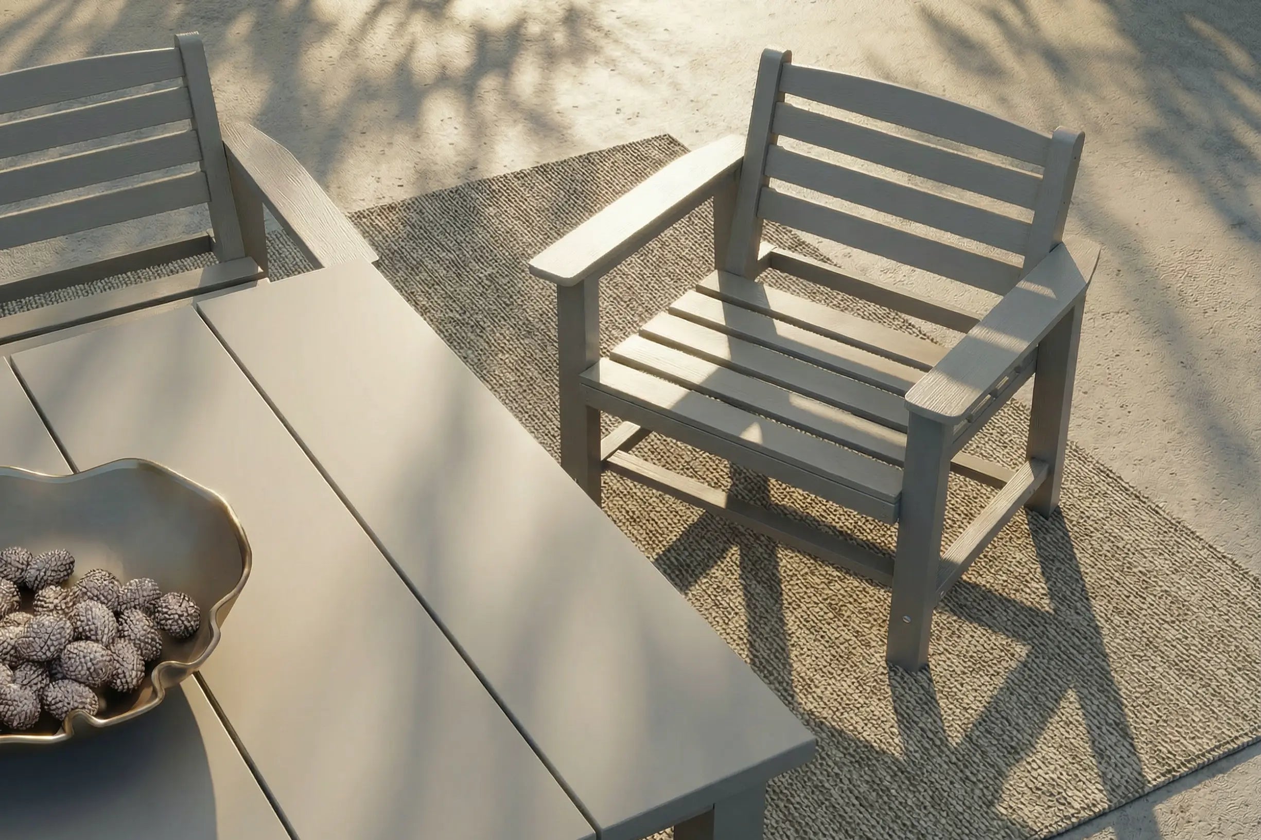 Outdoor Dining Set - Table & Chairs