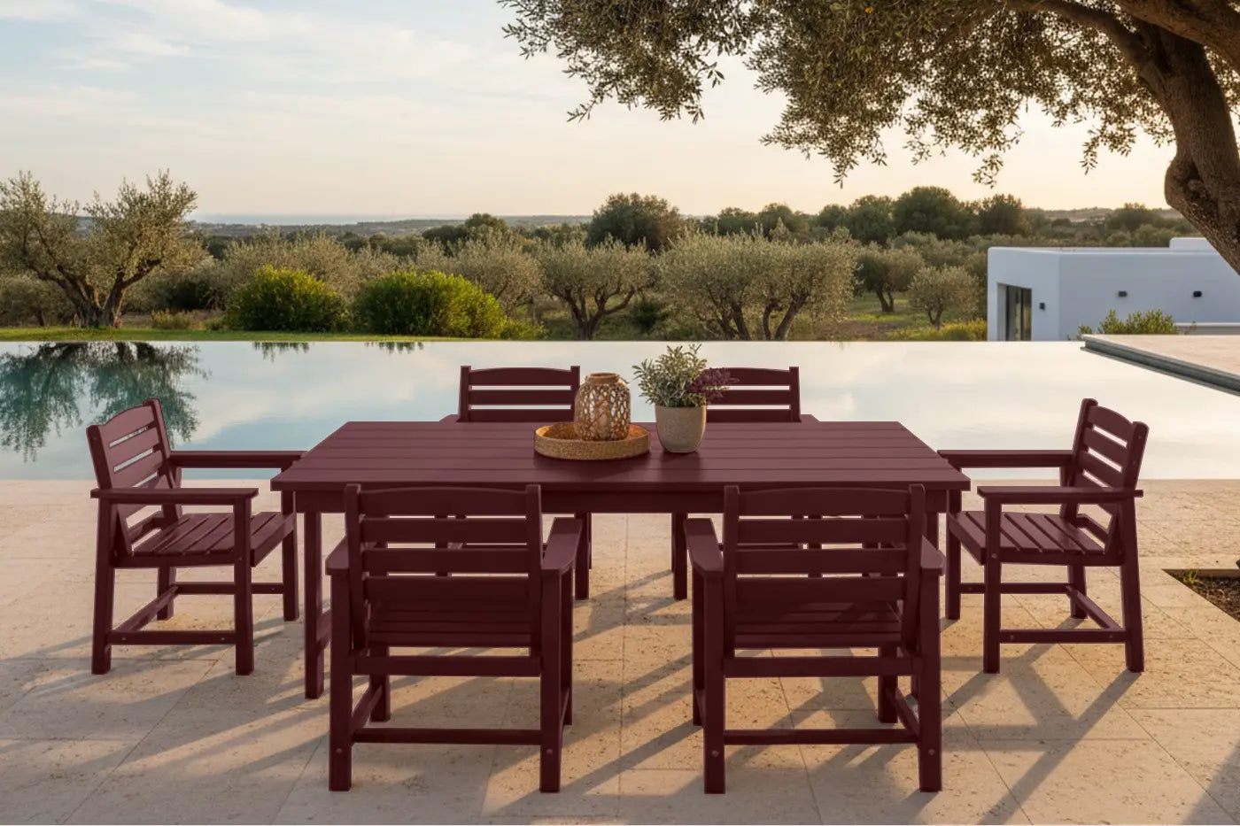 HDPE Outdoor Dining Set