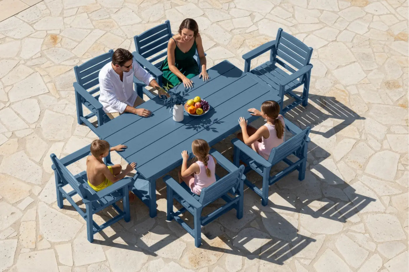 HDPE Outdoor Dining Set