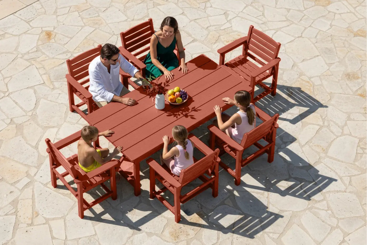 HDPE Outdoor Dining Set