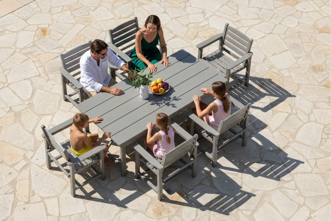 HDPE Outdoor Dining Set