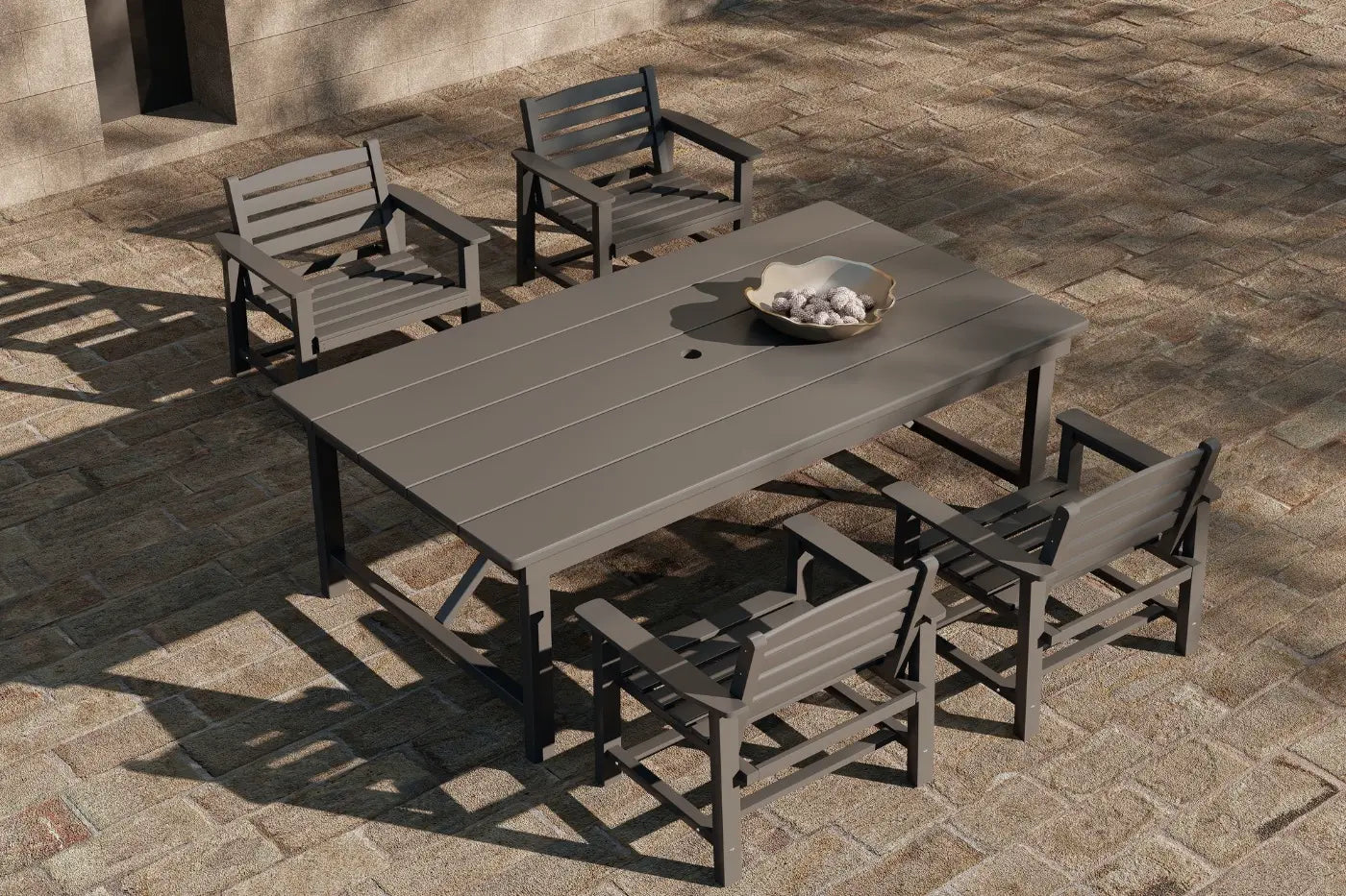 HDPE Outdoor Dining Set