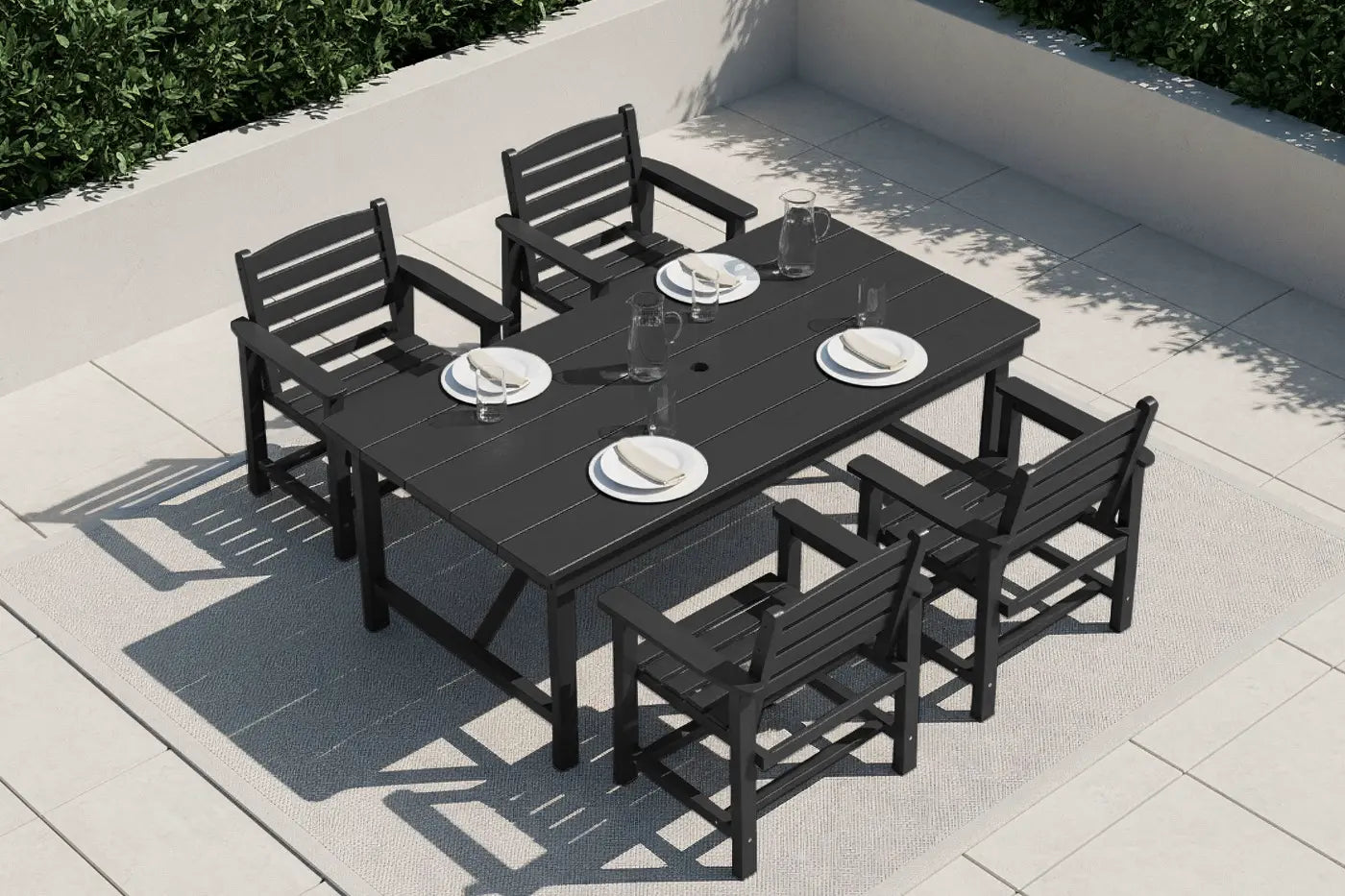 HDPE Outdoor Dining Set