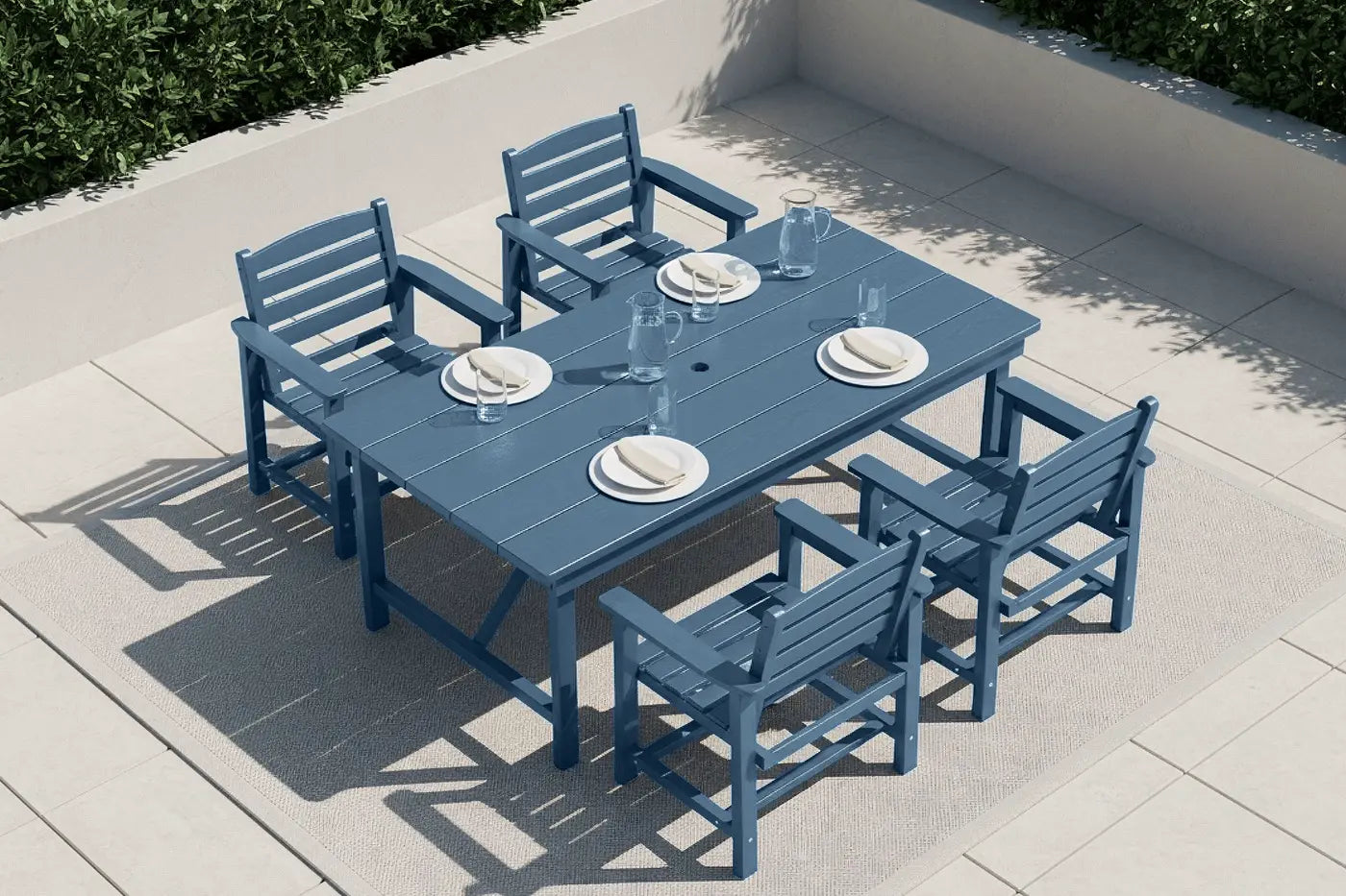 HDPE Outdoor Dining Set