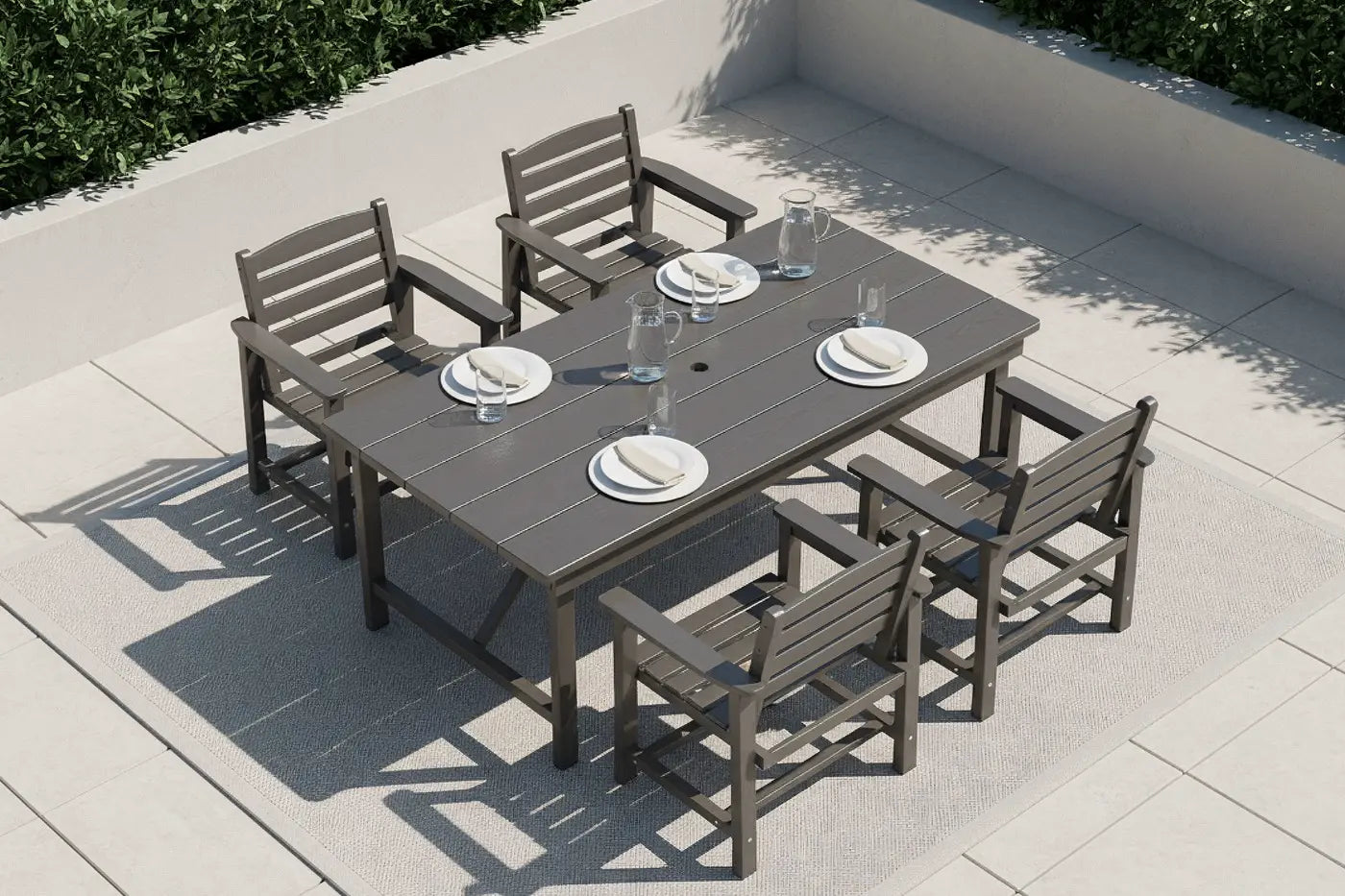 HDPE Outdoor Dining Set