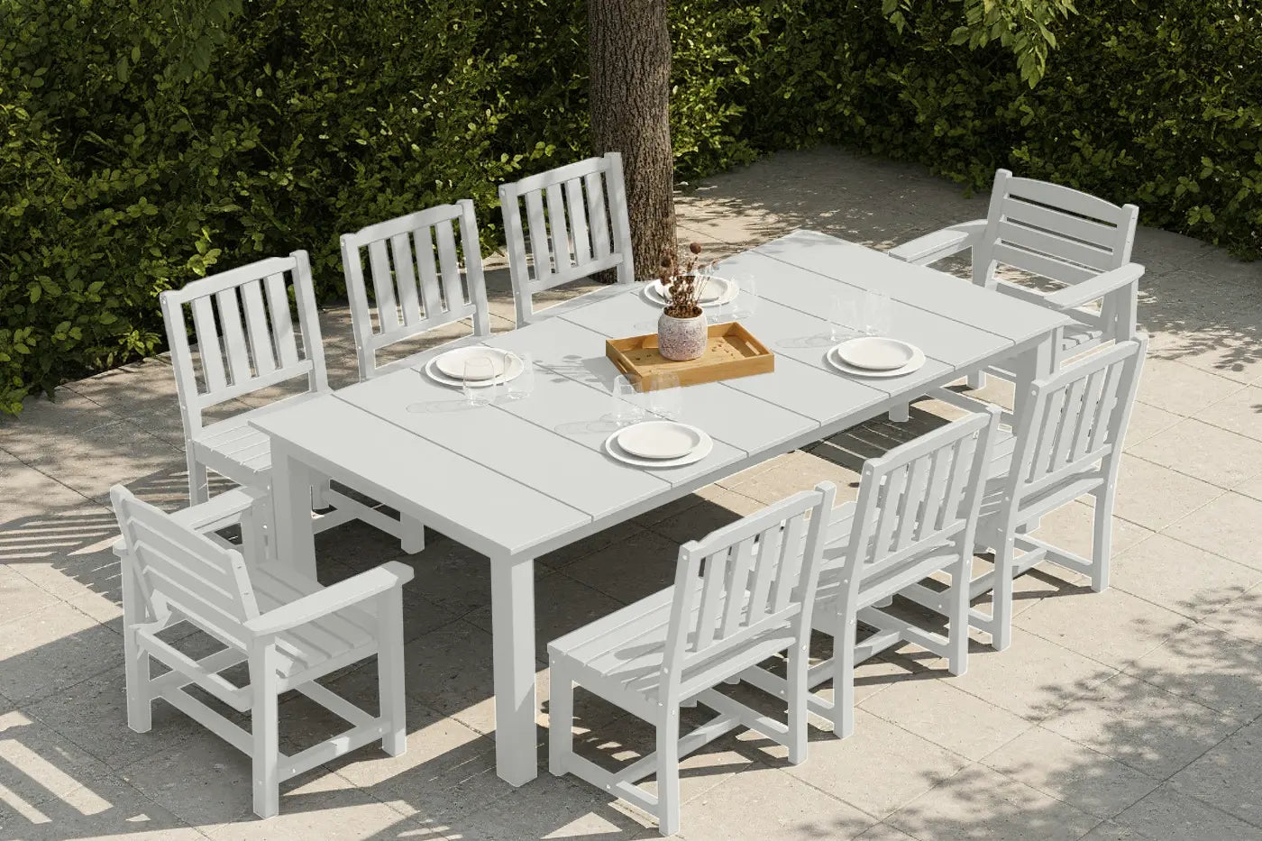 Outdoor Dining Set - Table & Chairs