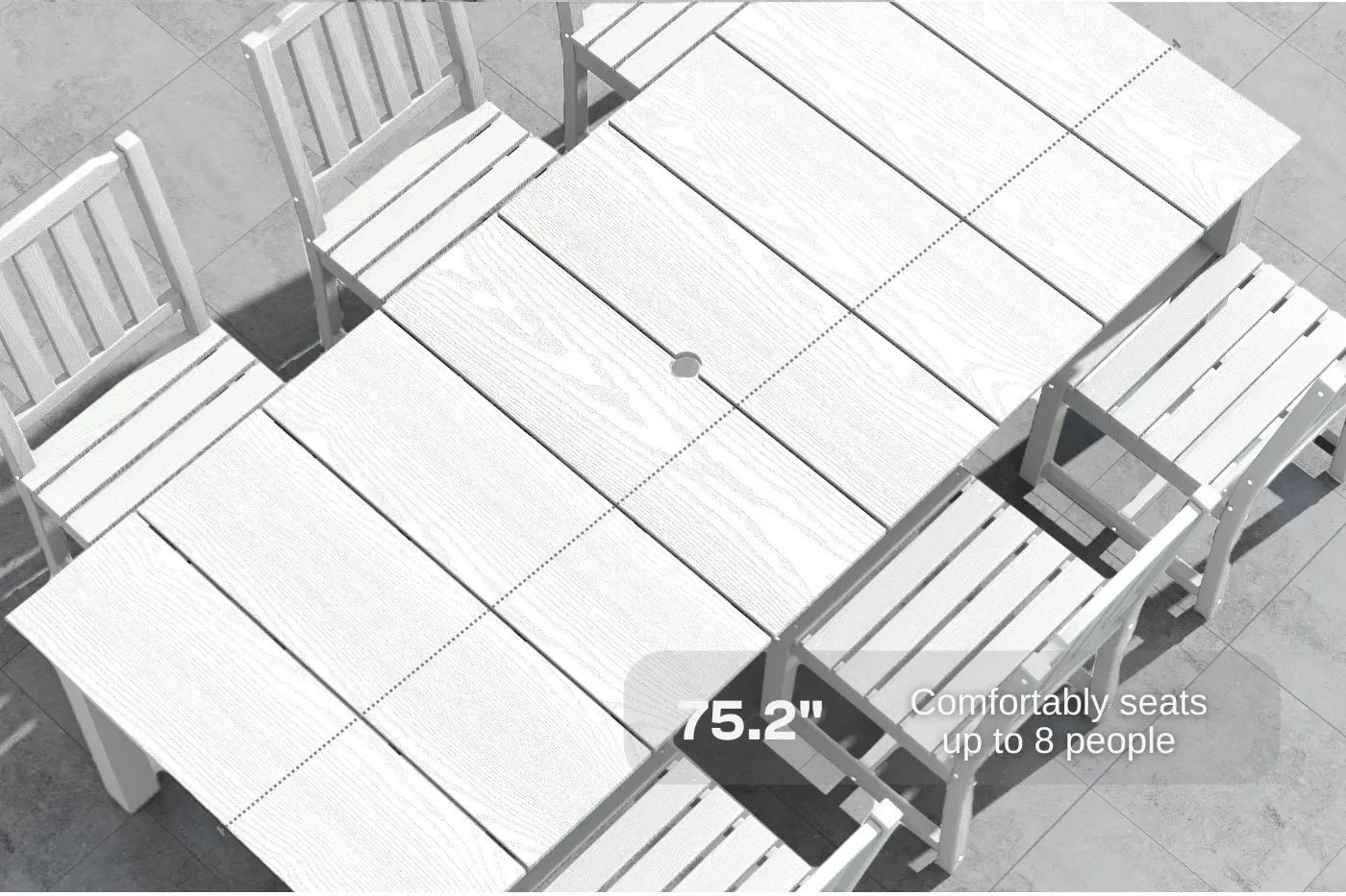 Outdoor Dining Set - Table & Chairs