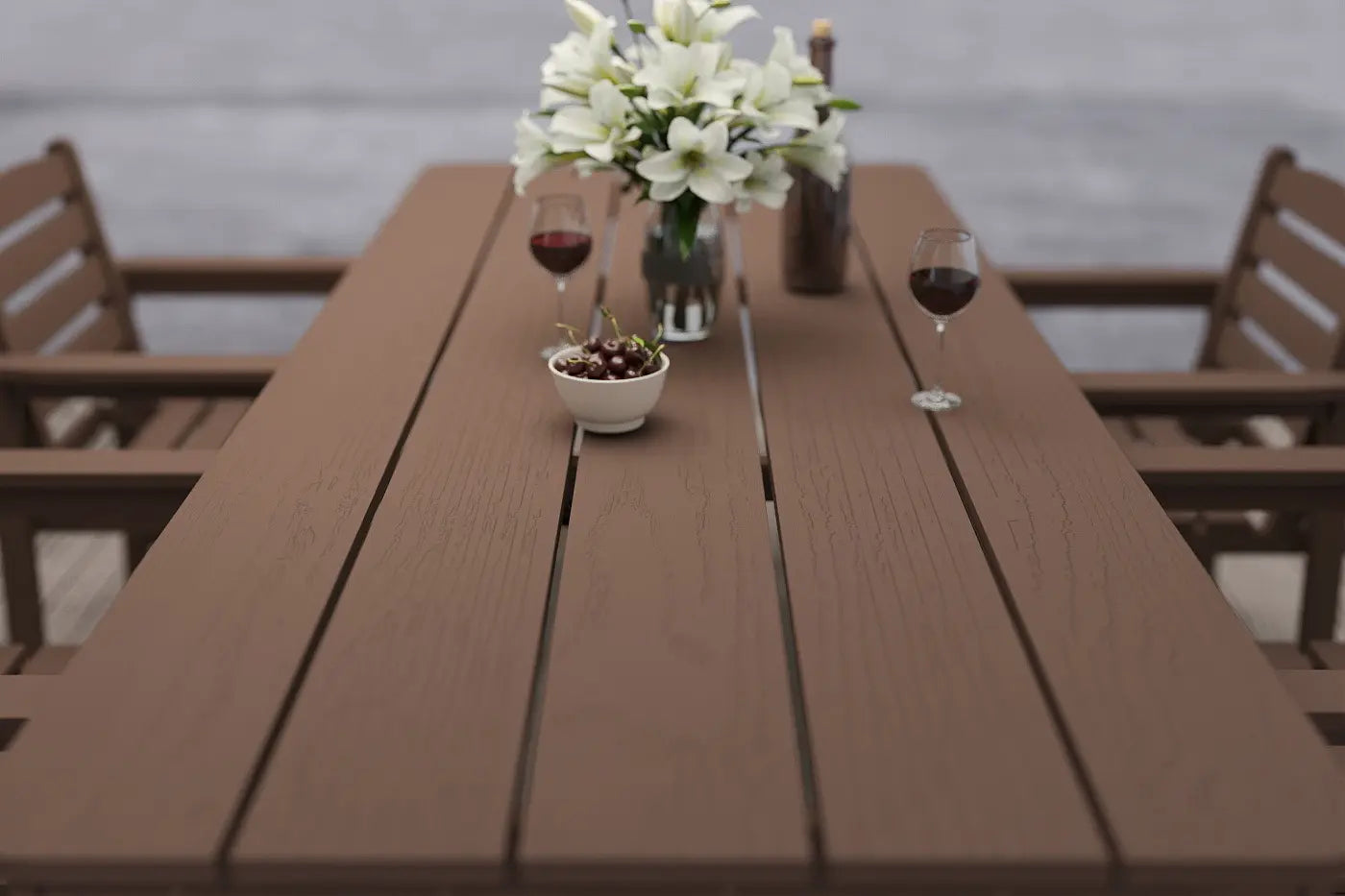 HDPE Outdoor Dining Set