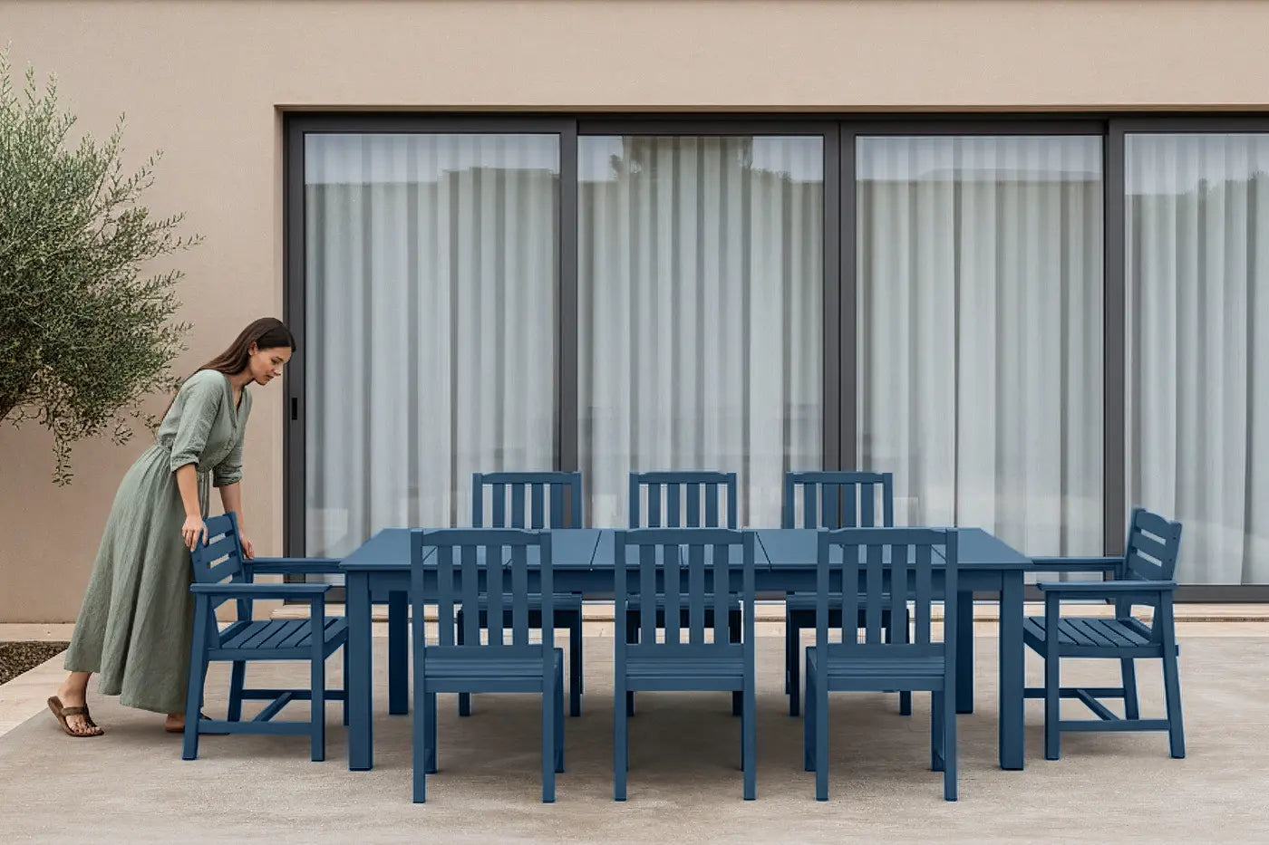 Outdoor Dining Set - Table & Chairs
