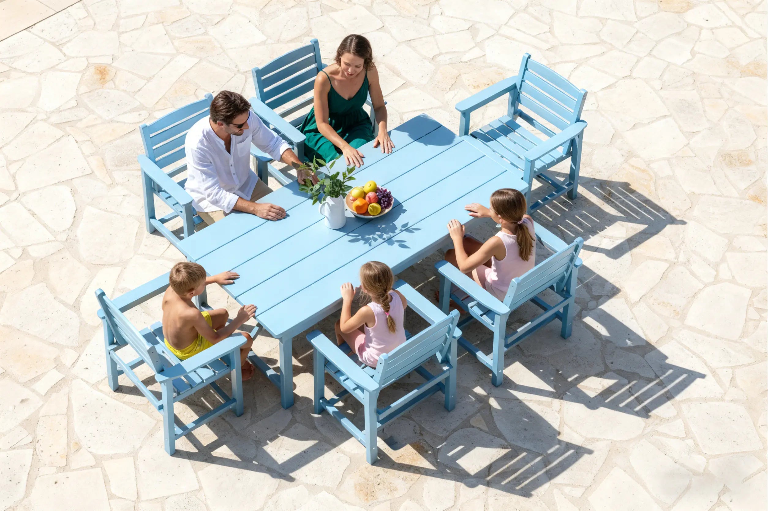 HDPE Outdoor Dining Set