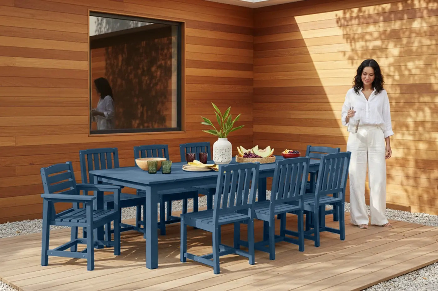 Outdoor Dining Set - Table & Chairs