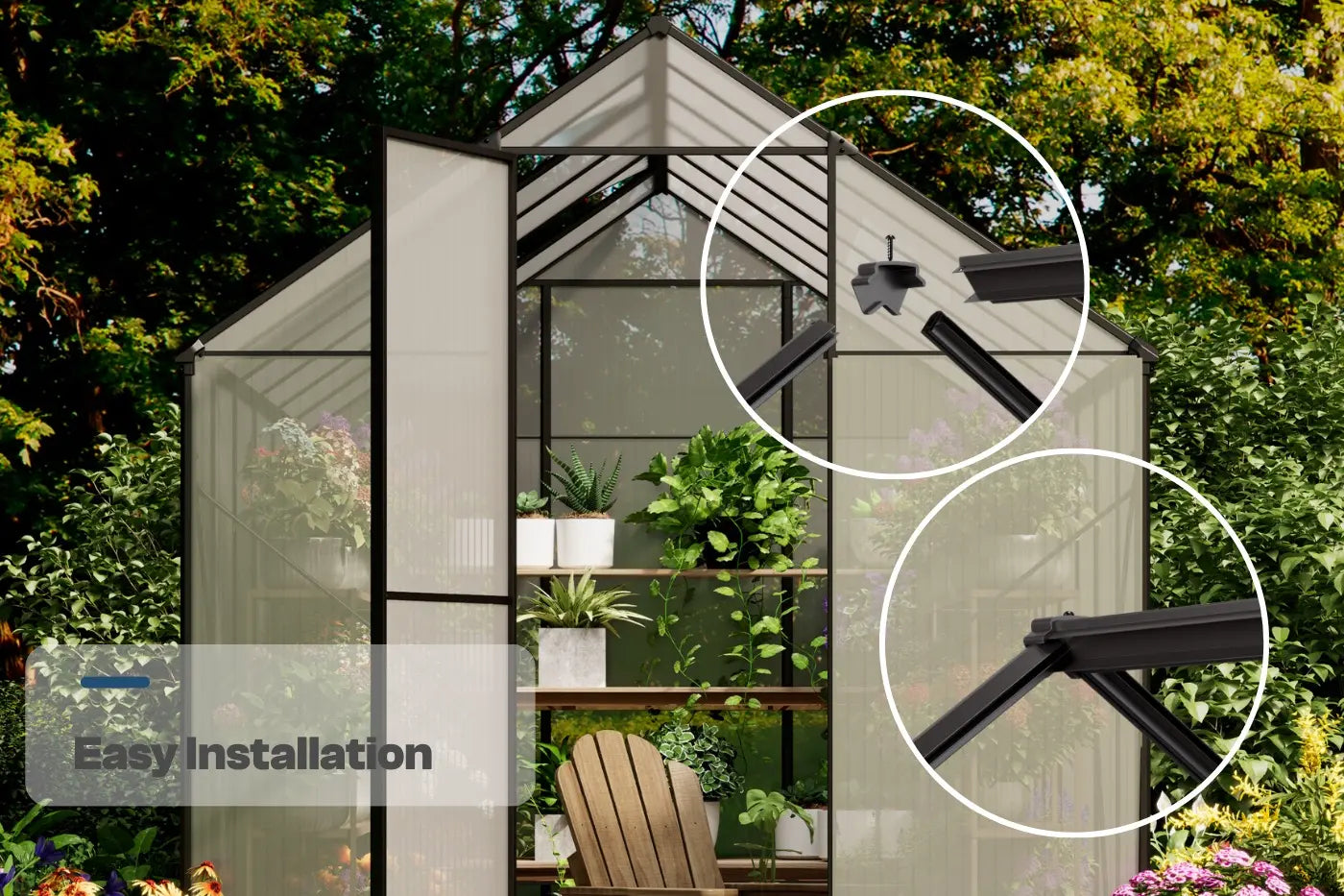 Patio Kingdom greenhouse 6*12