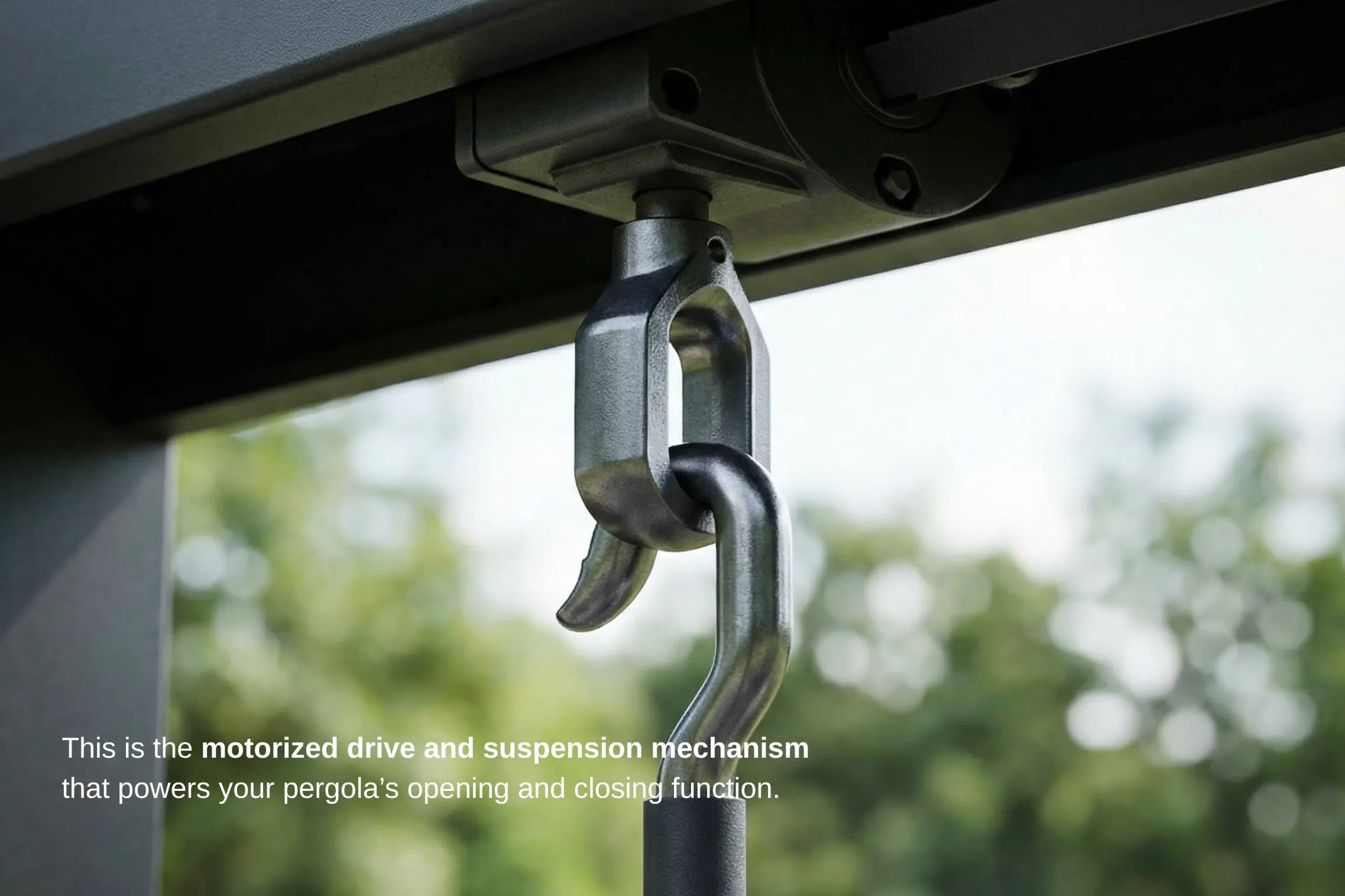 Louvered BBQ Pergola