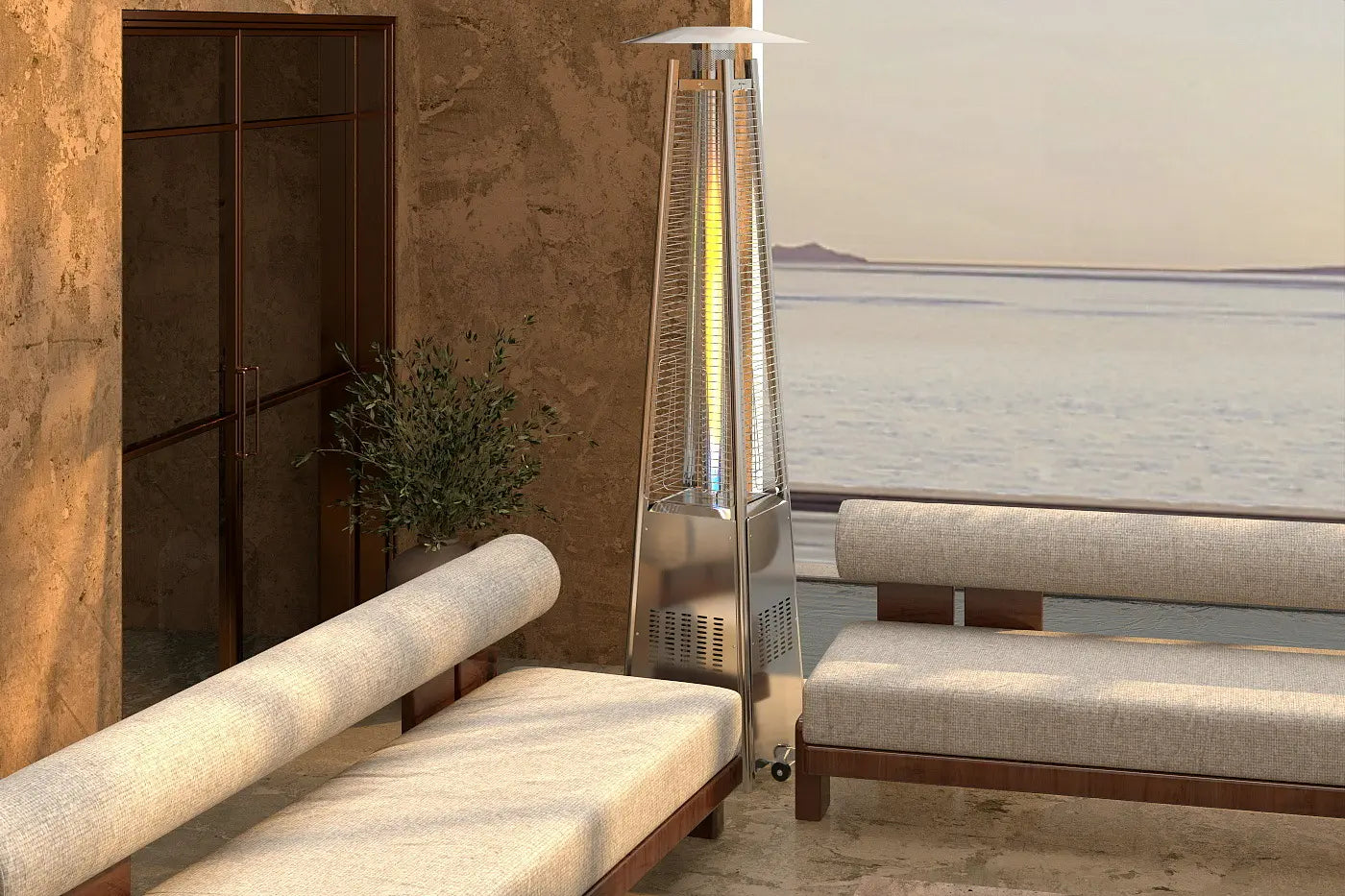 Deluxe Propane Outdoor Patio Heater