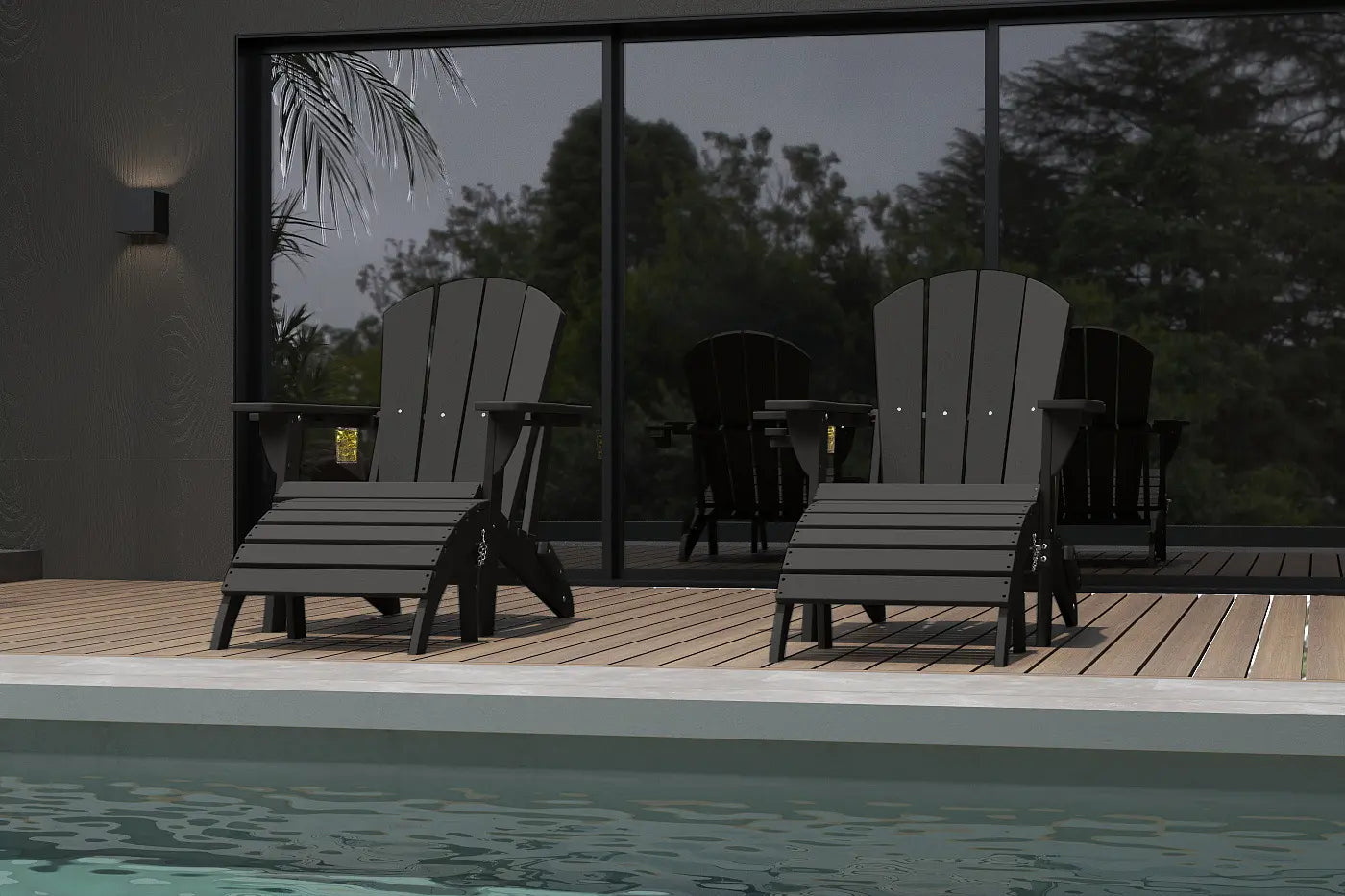 Adirondack Chair Footrest