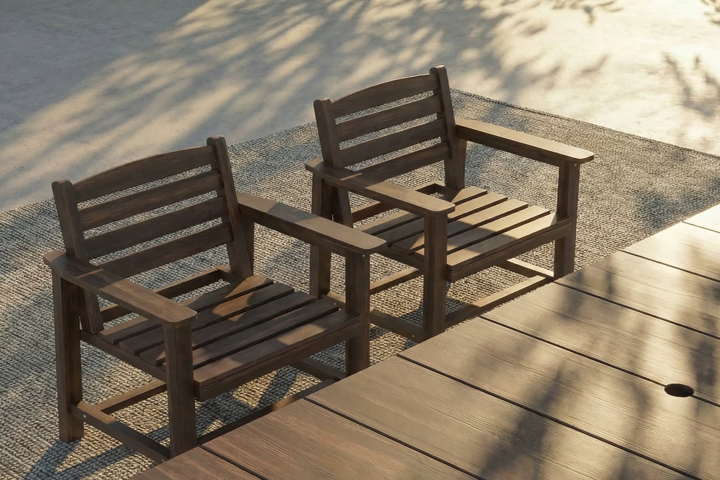 Outdoor Dining Set - Table & Chairs