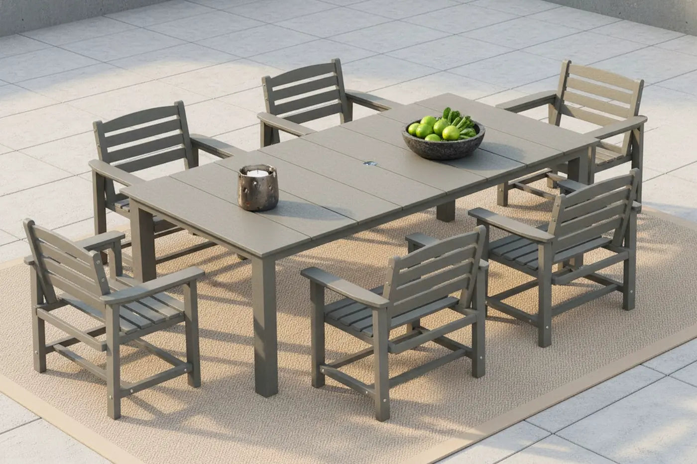 Outdoor Dining Set - Table & Chairs