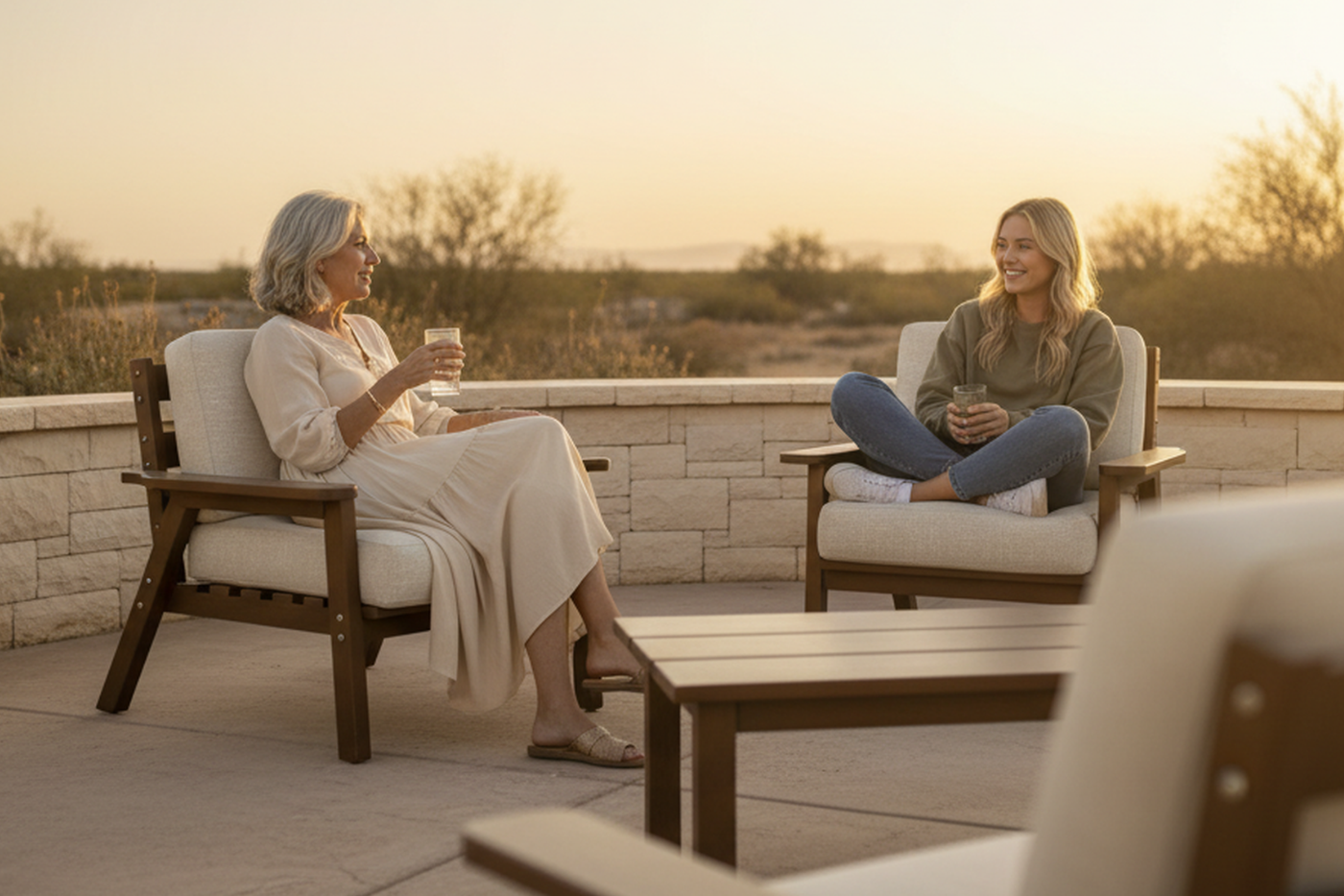 HDPE Modular Outdoor Sofa Set