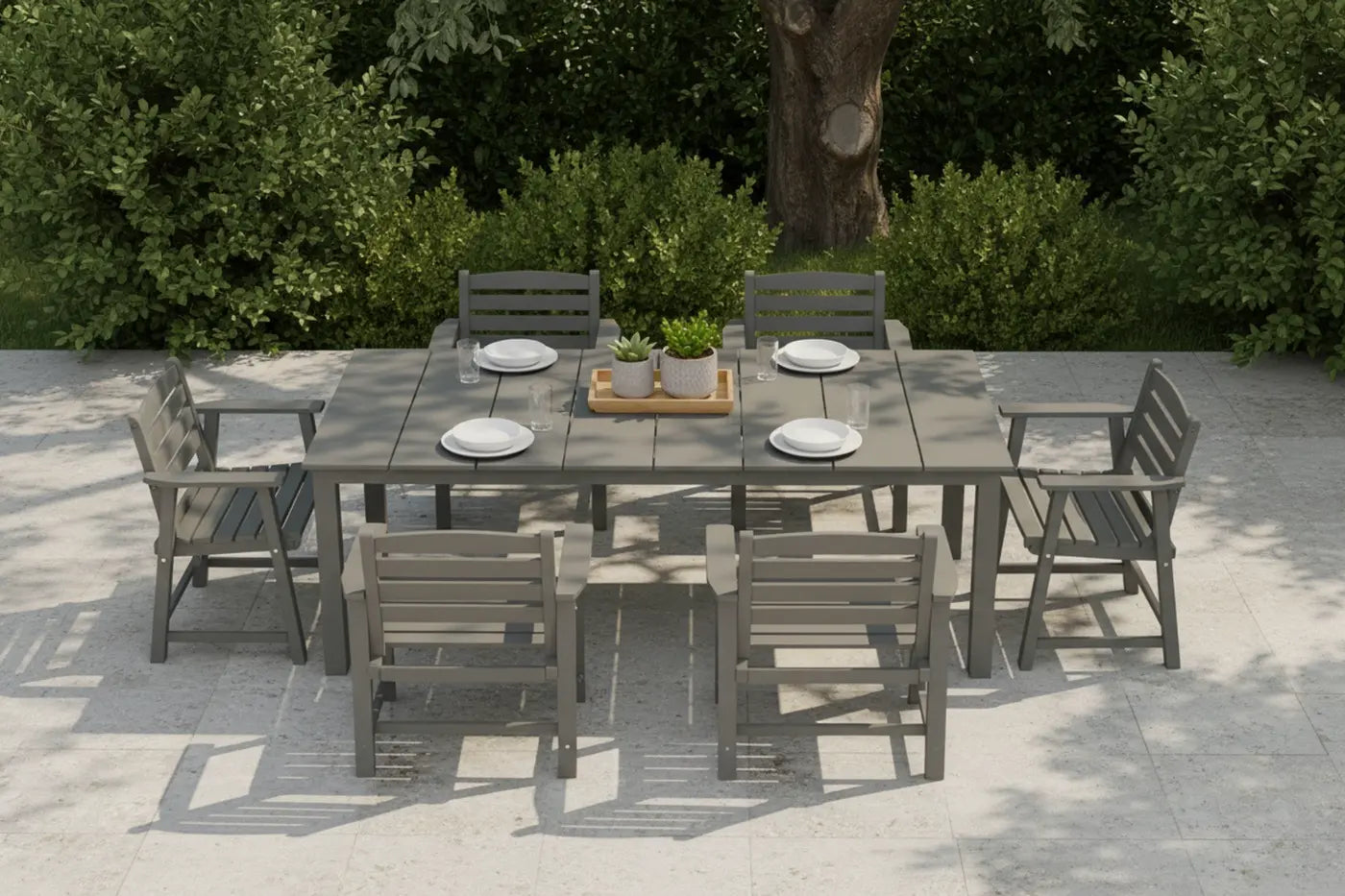 Outdoor Dining Set - Table & Chairs