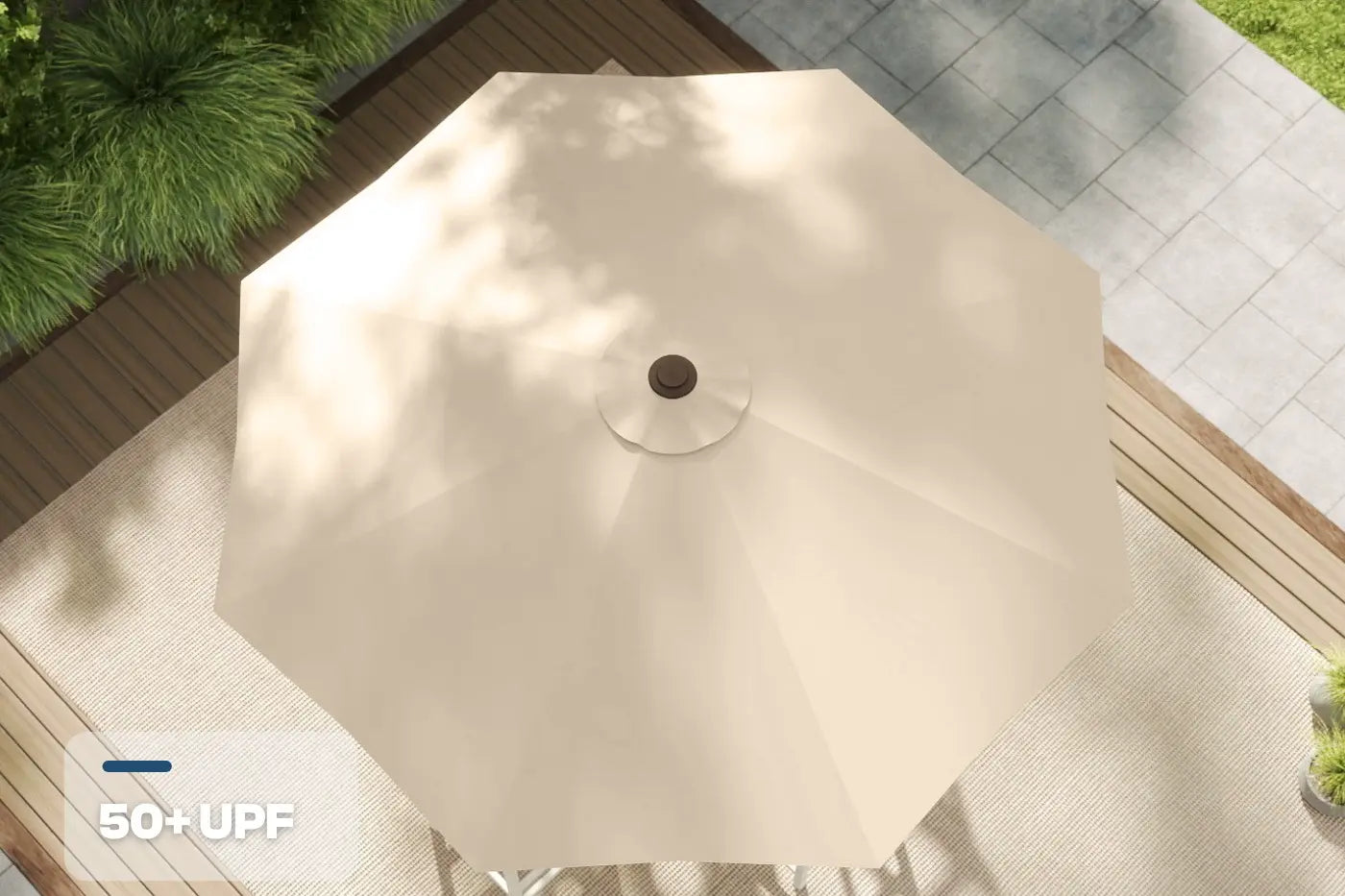 Patio Kingdom 9Ft Autotilt umbrella