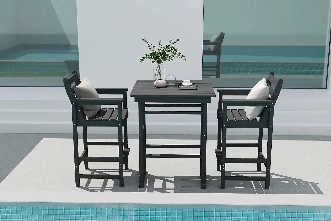 Patio Kingdom Adirondack bar set