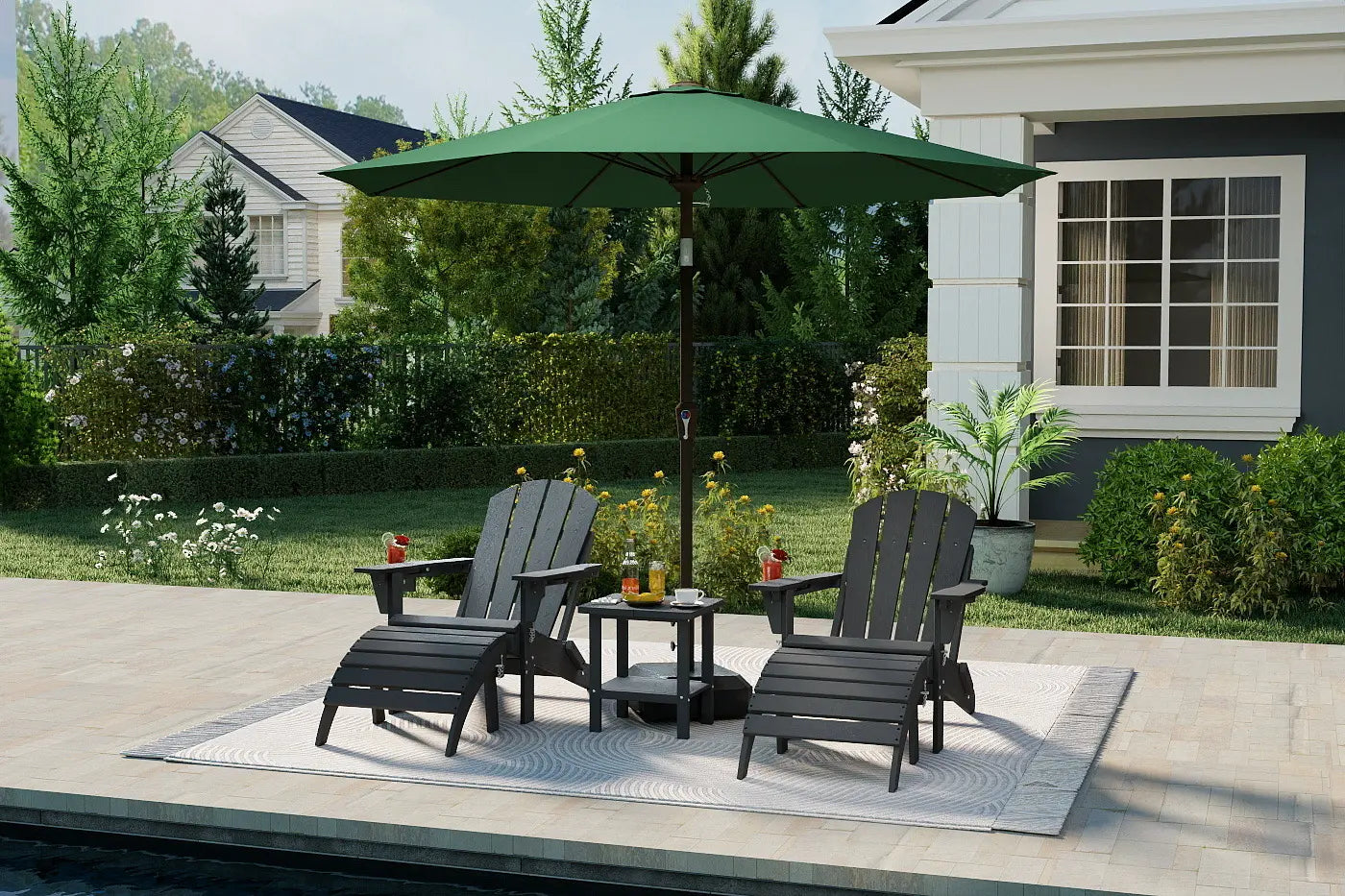 Patio Kingdom 9Ft Autotilt umbrella