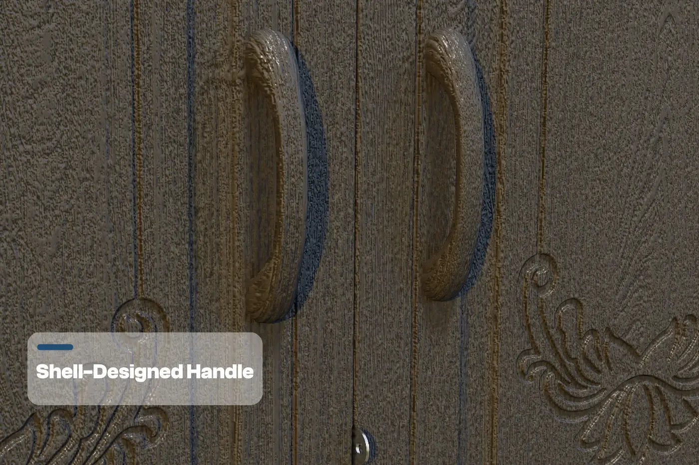 Patio Kingdom Resin Outdoor Storage Shed