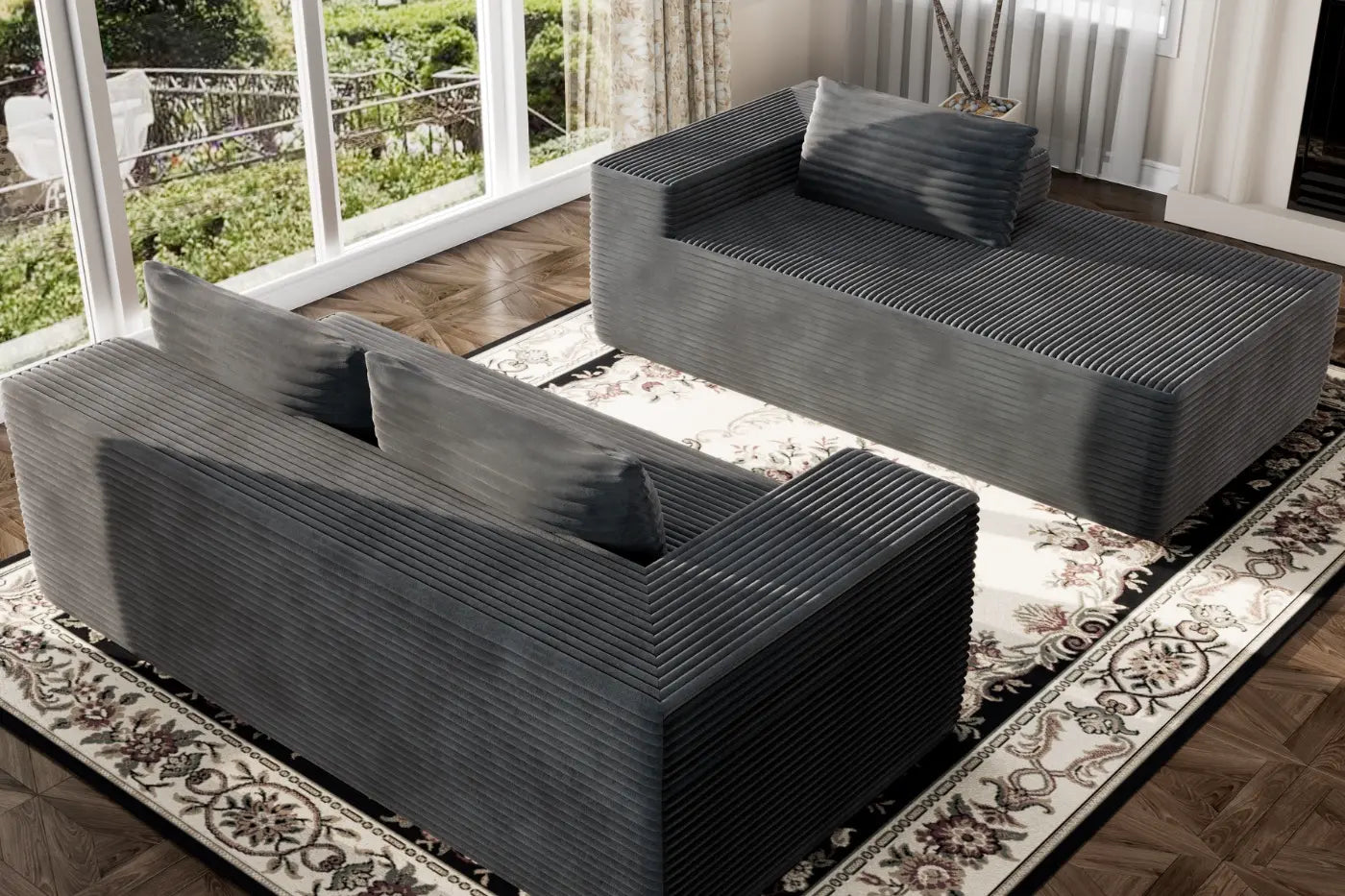 Patio Kingdom Modular sectional sofa