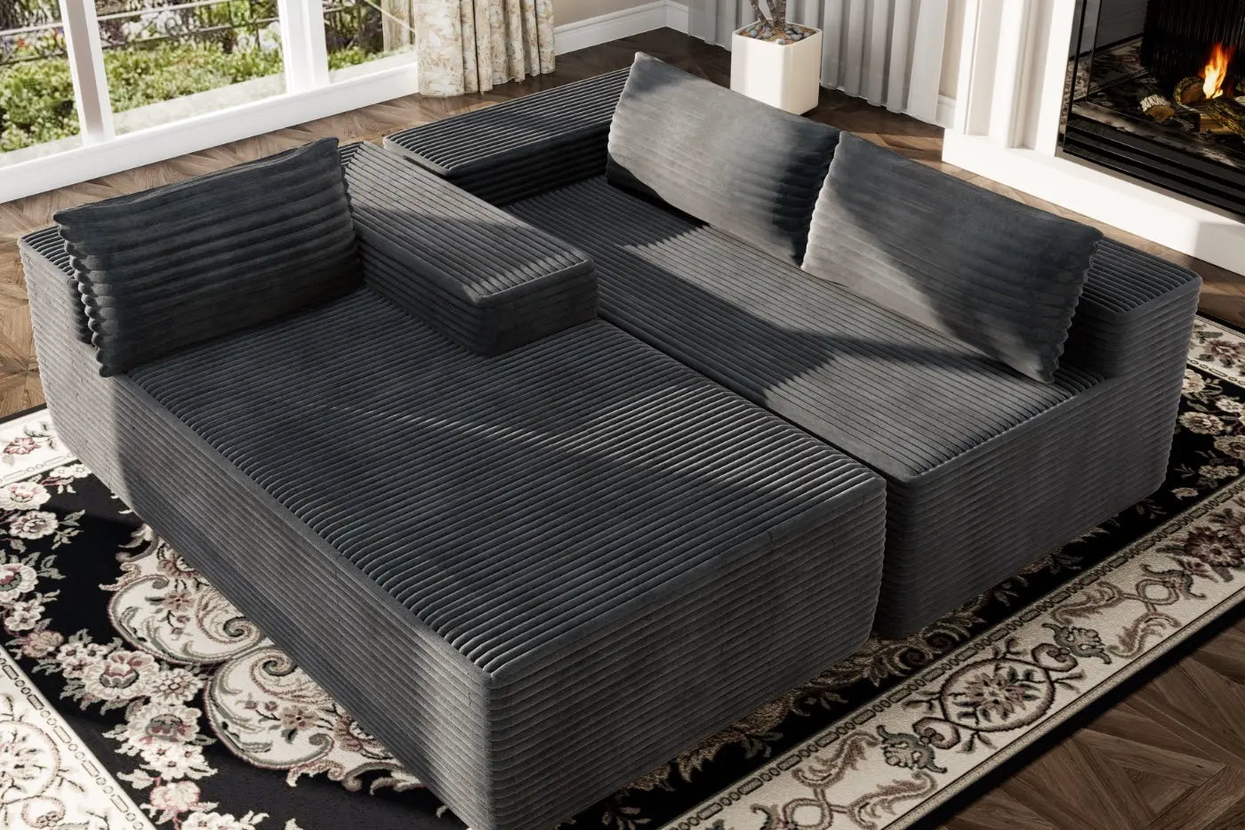 Patio Kingdom Modular sectional sofa